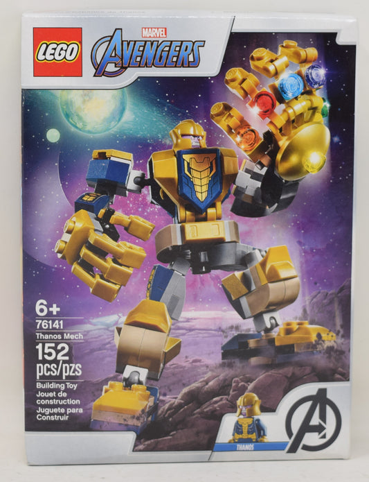 Lego Avengers Thanos Mech Figure Set 76141 New