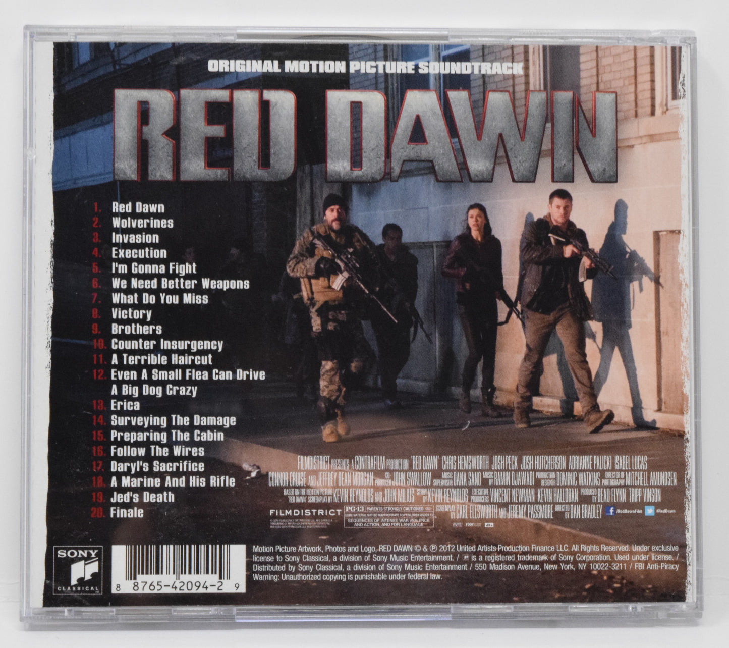 Red Dawn Soundtrack CD Ramin Djawadi