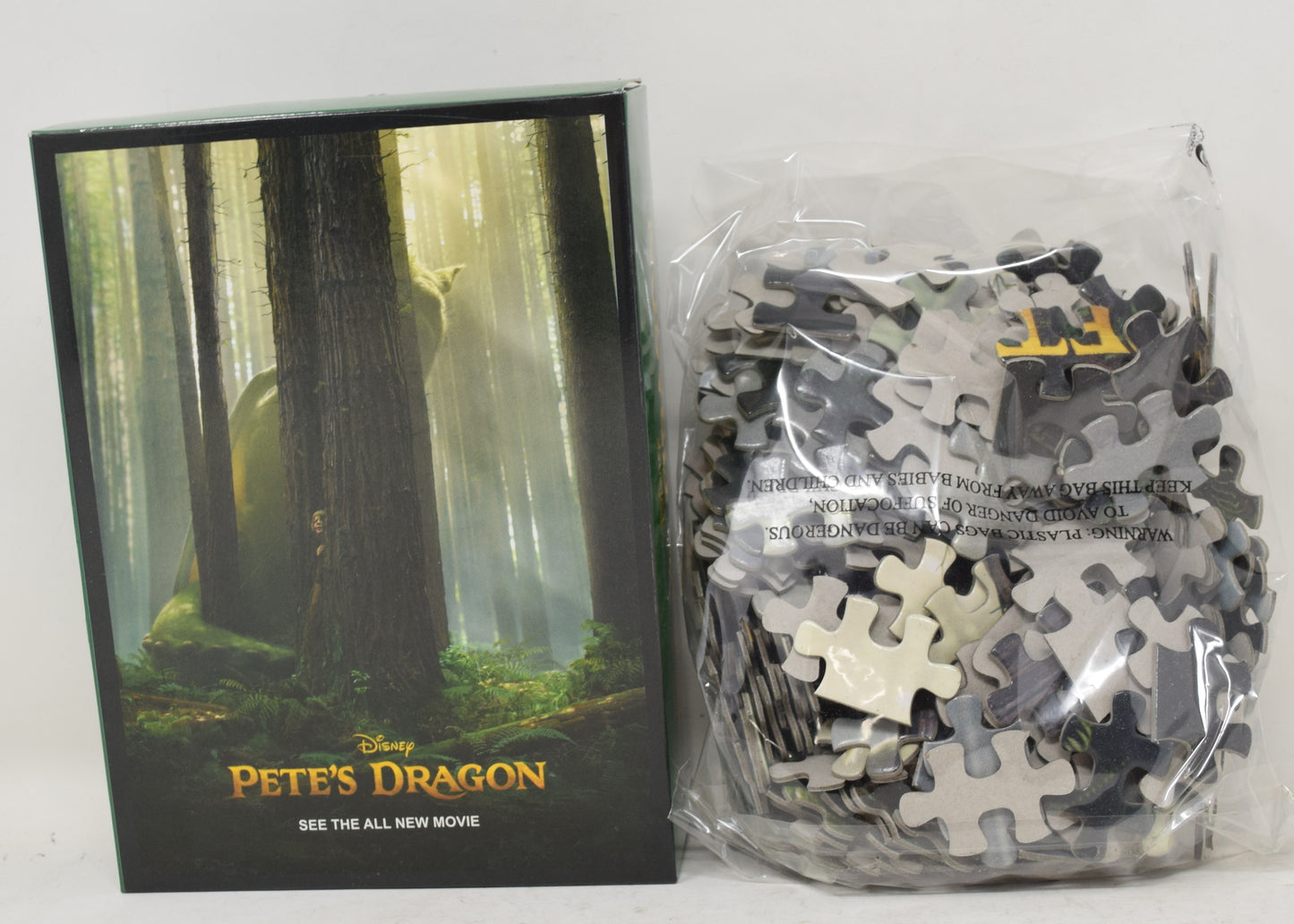 Disney's 2016 Pete's Dragon Promotional Puzzle & Poster MOC New