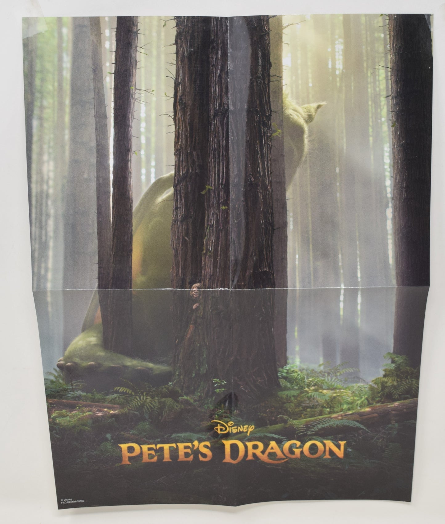 Disney's 2016 Pete's Dragon Promotional Puzzle & Poster MOC New