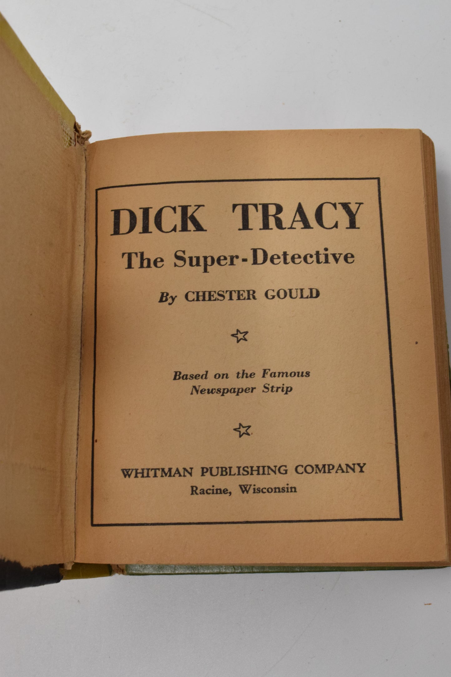 Dick Tracy Super Detective 1488 Better Little Book Whitman 1939 VG - Golden Apple Comics