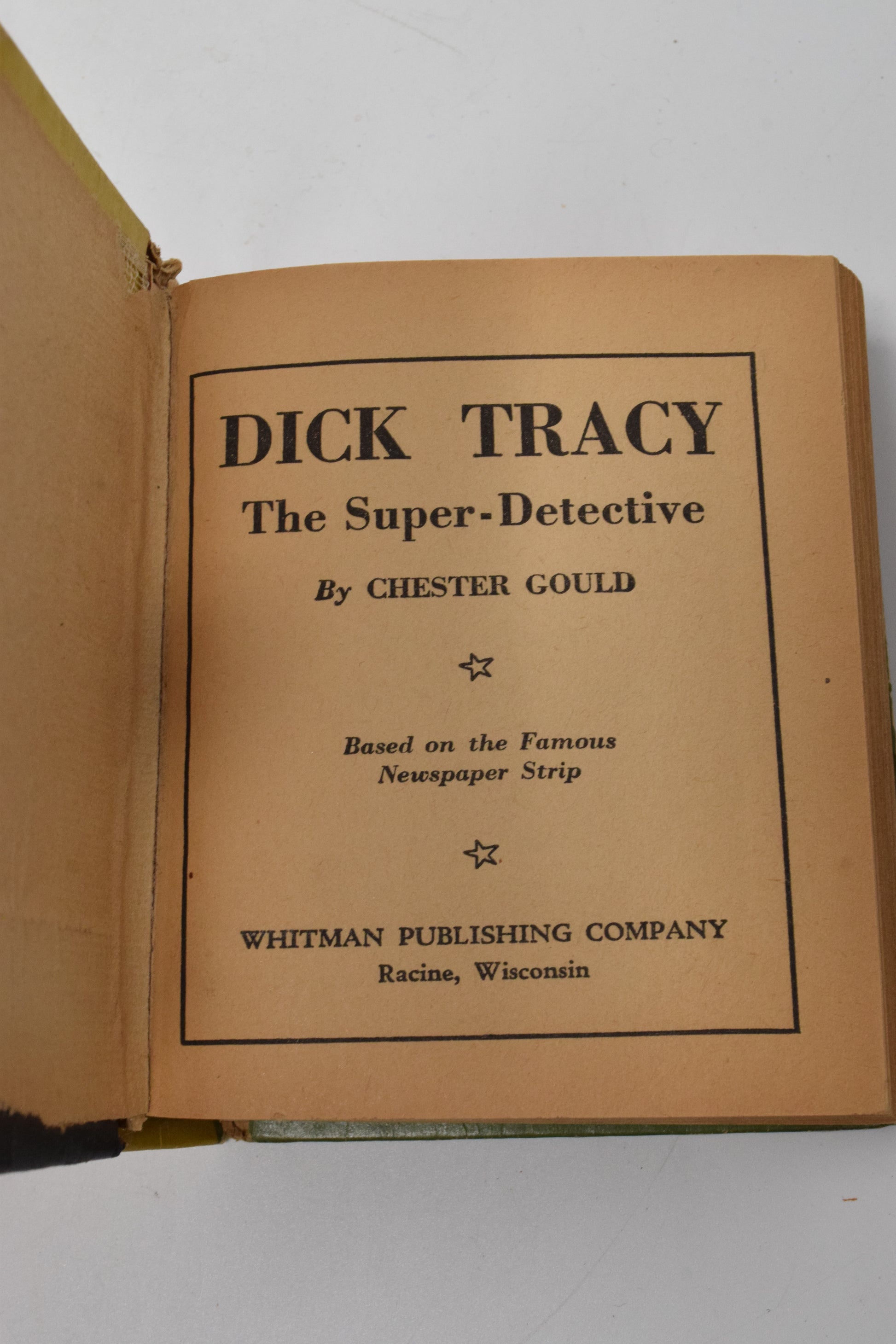 Dick Tracy Super Detective 1488 Better Little Book Whitman 1939 VG - Golden Apple Comics