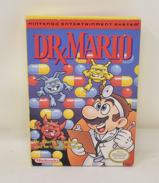 Dr Mario Nintendo NEW Game Cartridge Box Instructions - Golden Apple Comics