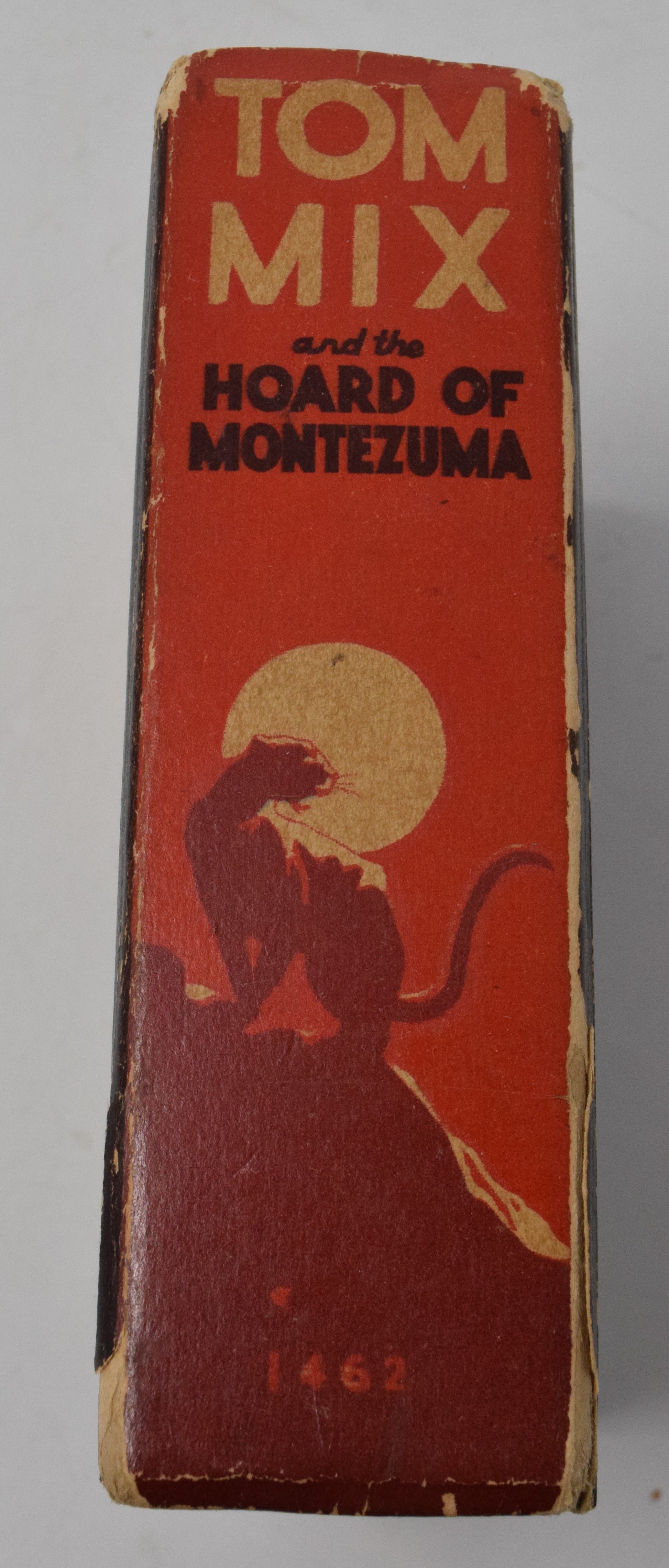 Tom Mix And The Hoard Of Montezuma 1462 Big Little Book Whitman 1937 GD - Golden Apple Comics