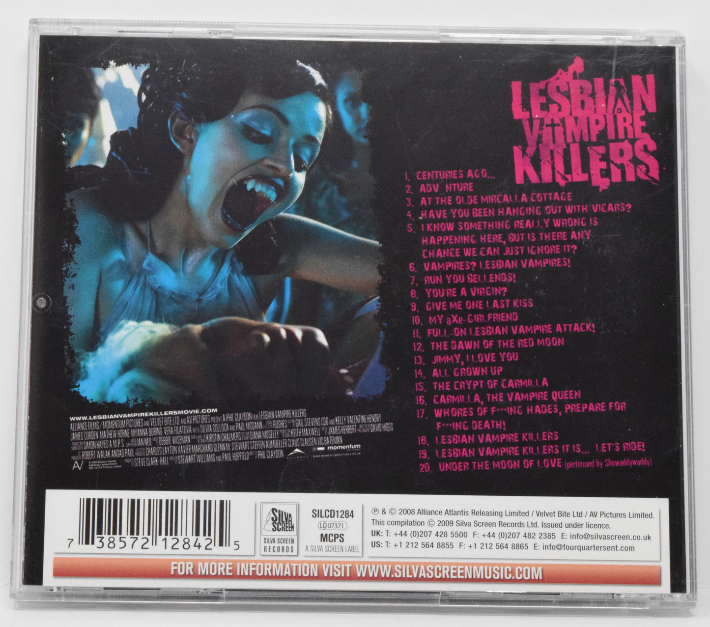 Lesbian Vampire Killers Soundtrack CD Debbie Wiseman