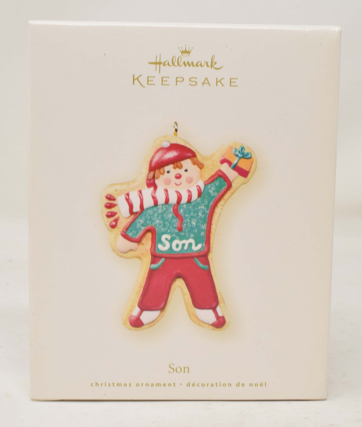 Hallmark Keepsake Ornament Son Cookie Gingerbread Christmas Tree 2007 NIB