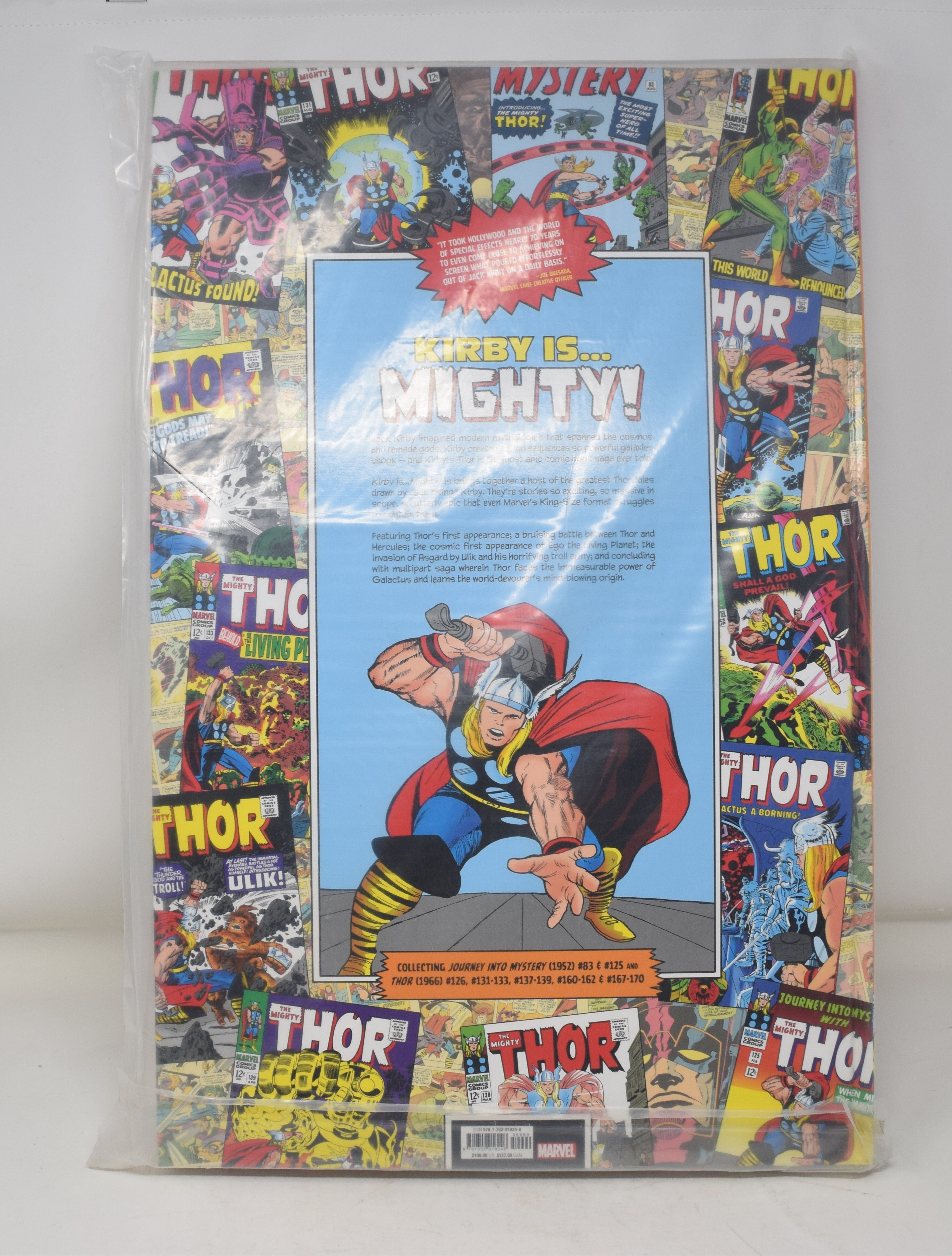 Kirby shops is Mighty oversized giant hardcover marvel comics Thor Jack Kirby