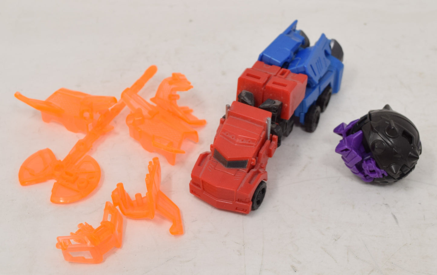 Transformers RID Optimus Prime vs Bludgeon Action Figures Hasbro MOC New