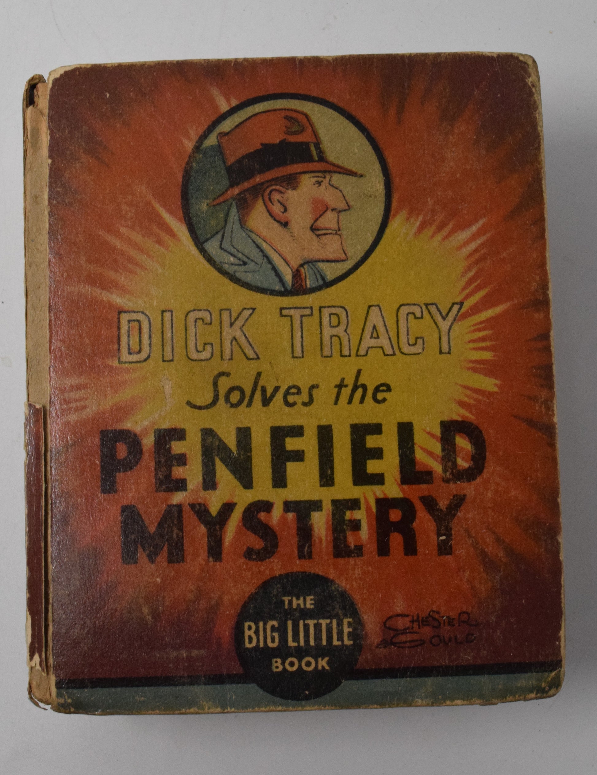 Dick Tracy Solves The Penfield Mystery 1137 Big Little Book Whitman 1933 PR FR - Golden Apple Comics
