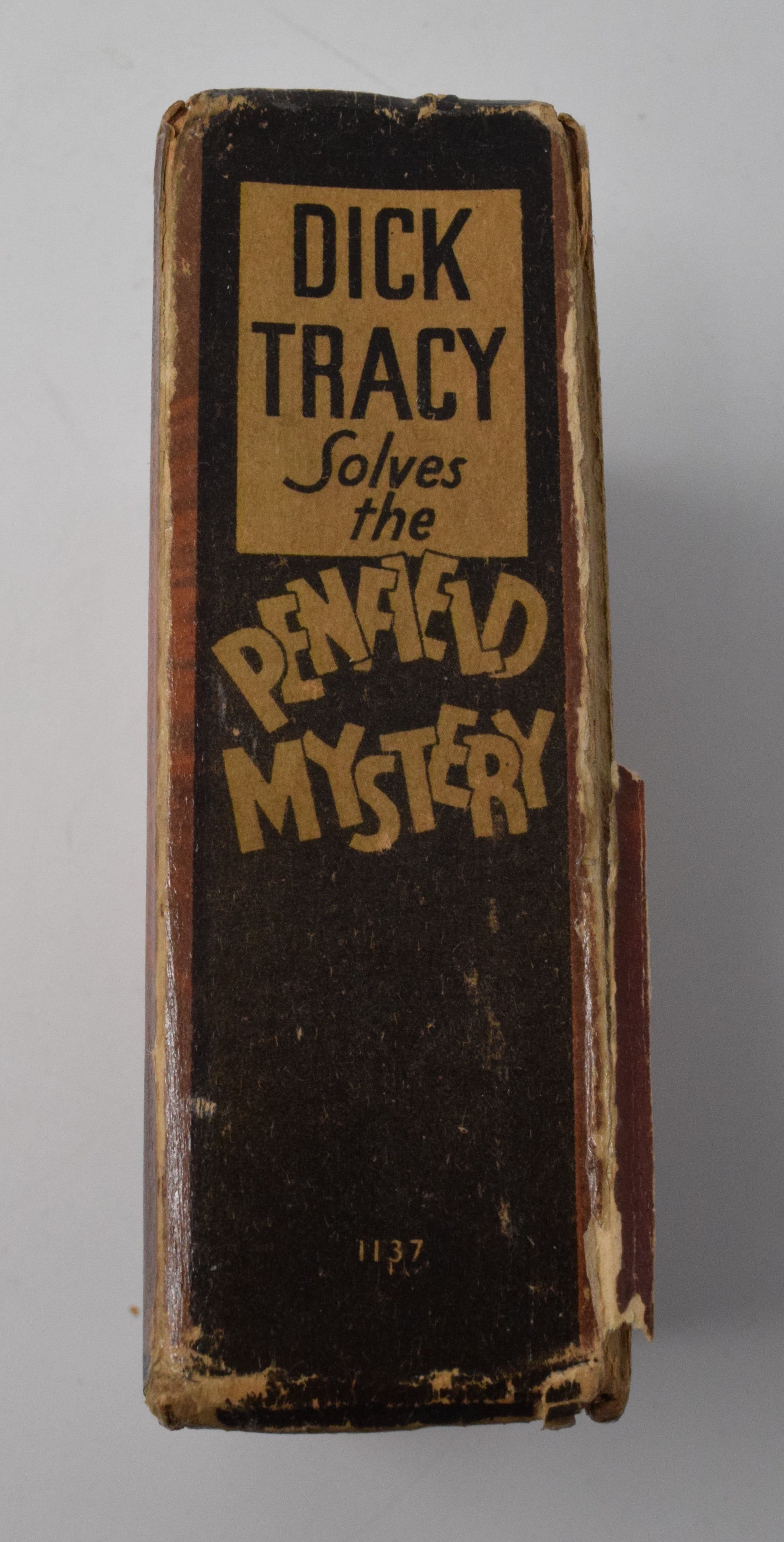 Dick Tracy Solves The Penfield Mystery 1137 Big Little Book Whitman 1933 PR FR - Golden Apple Comics
