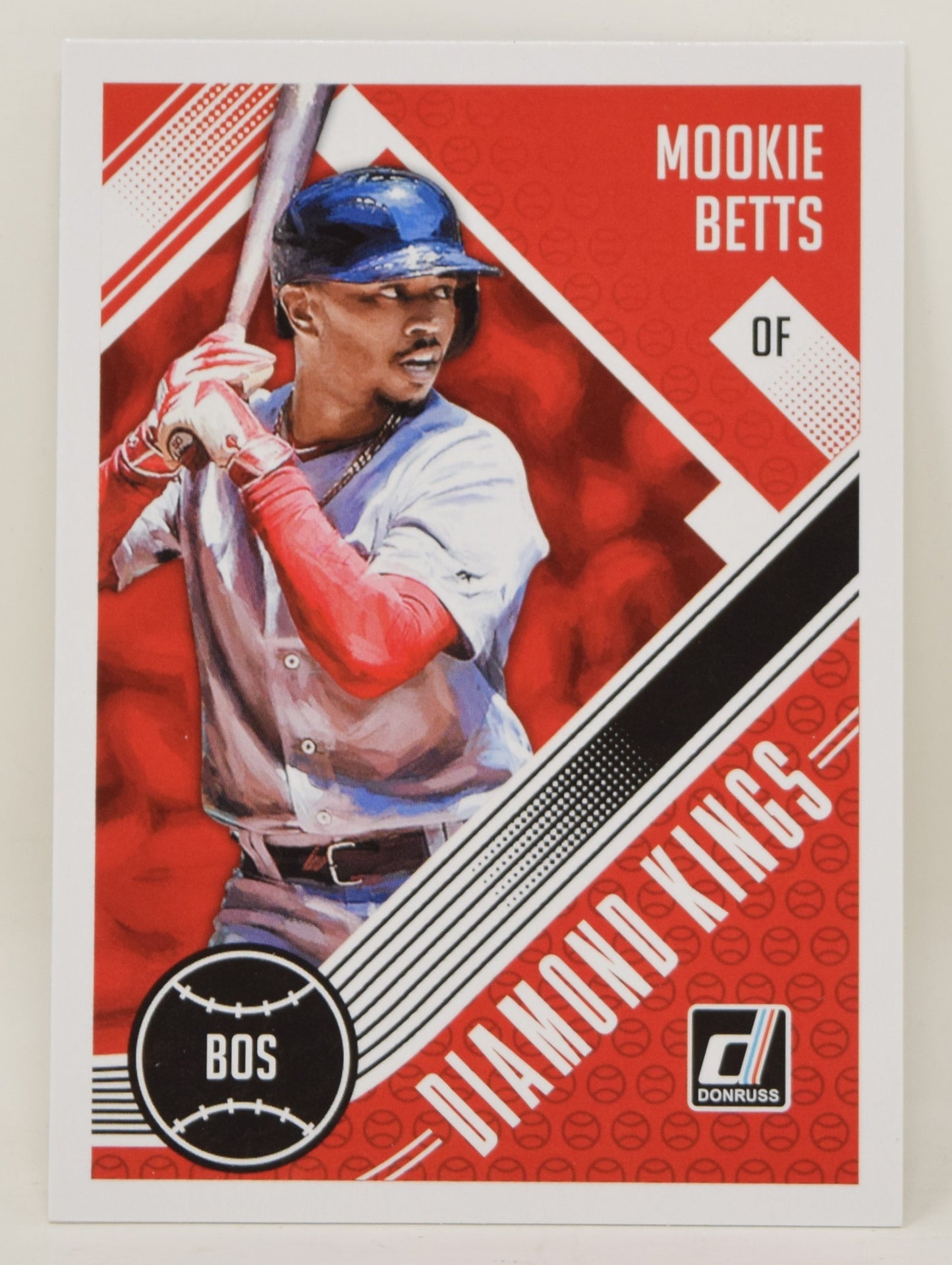 Mookie Betts Donruss DK Diamond Kings Baseball Card 50 NM