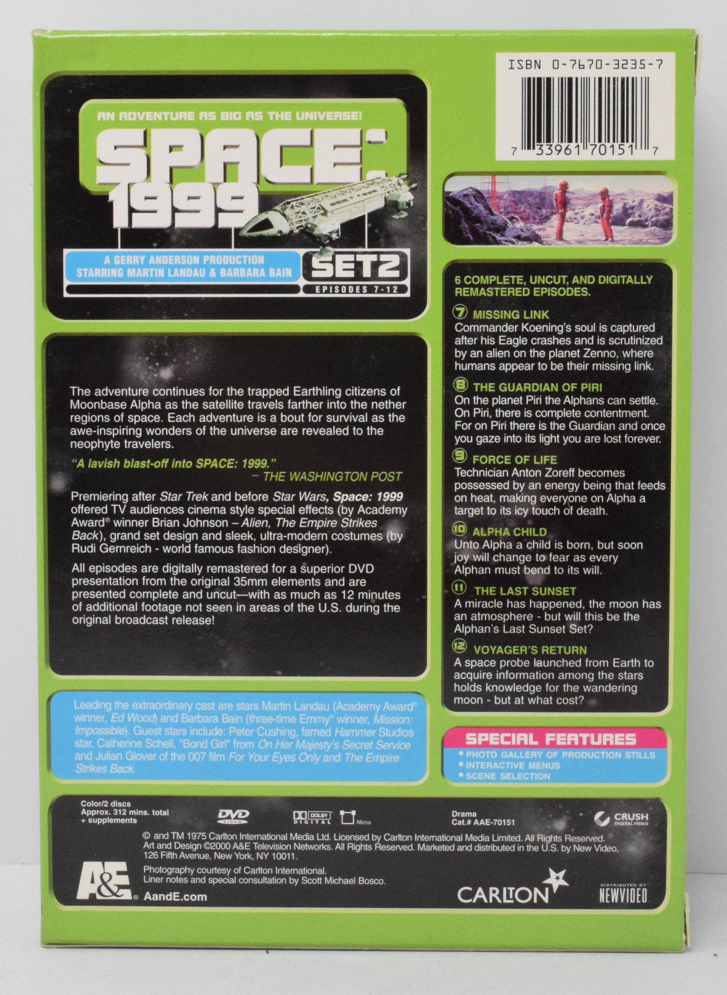 Space: 1999 Set2 DVD