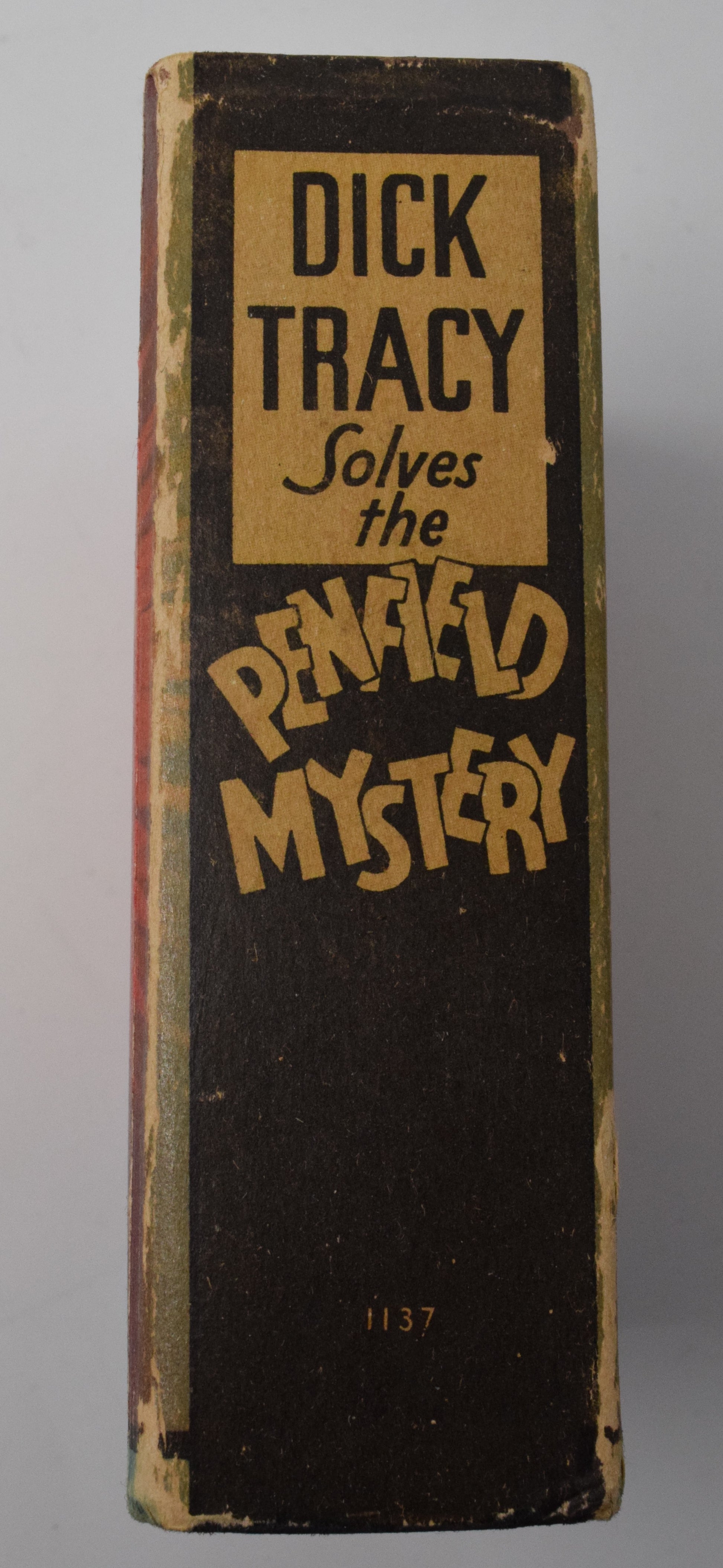 Dick Tracy Solves The Penfield Mystery 1137 Big Little Book Whitman 1933 VG FN - Golden Apple Comics