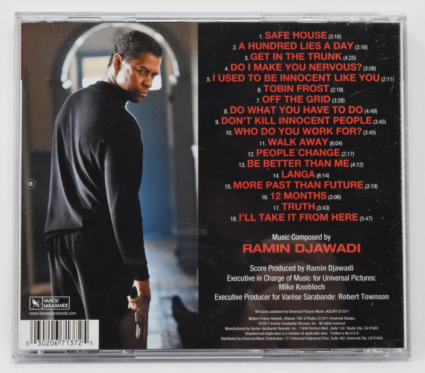 Safe House Soundtrack CD Ramin Djawadi