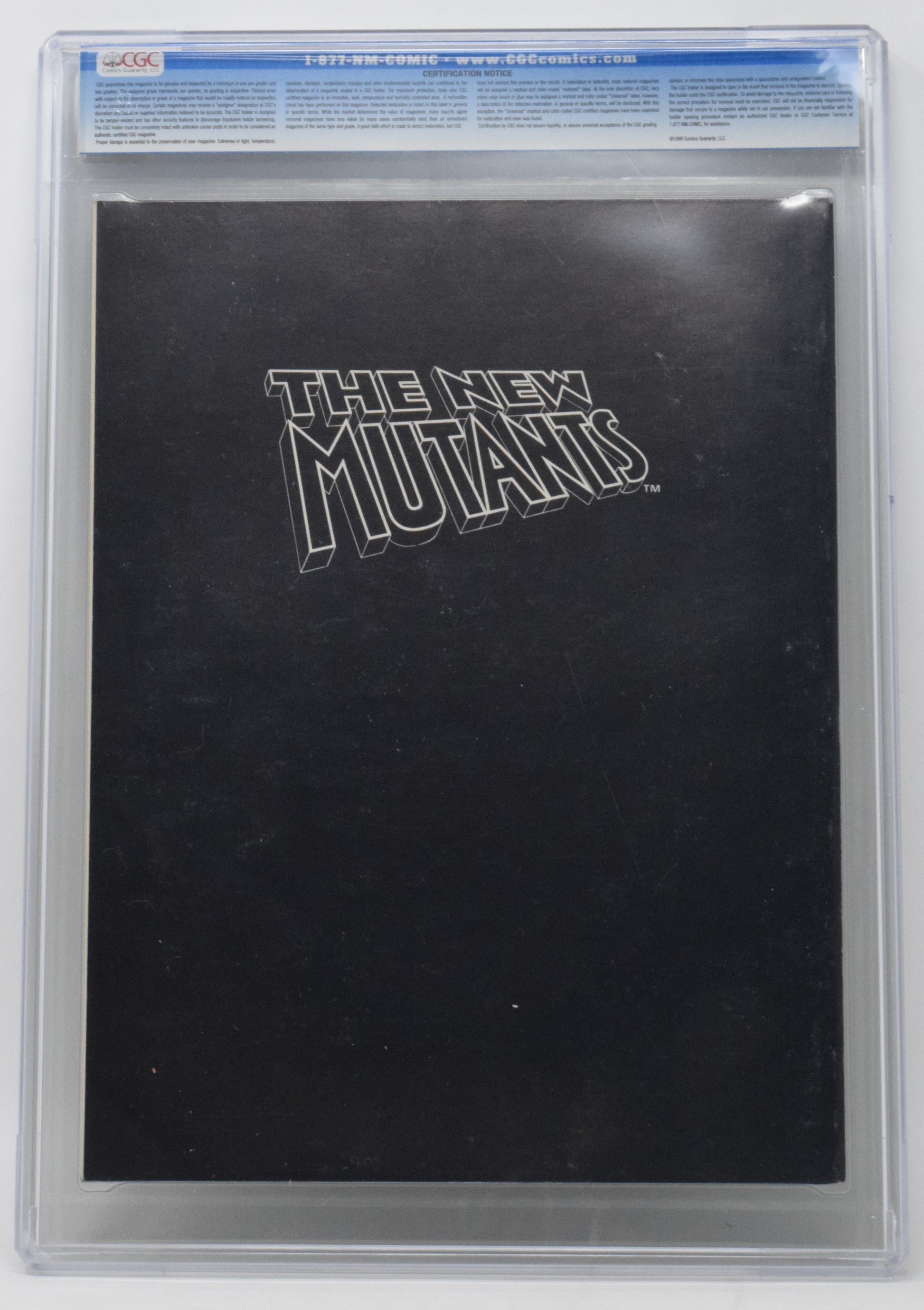 Marvel Graphic Novel 4 1982 CGC 8.0 1st New Mutants X-Men - Golden Apple Comics