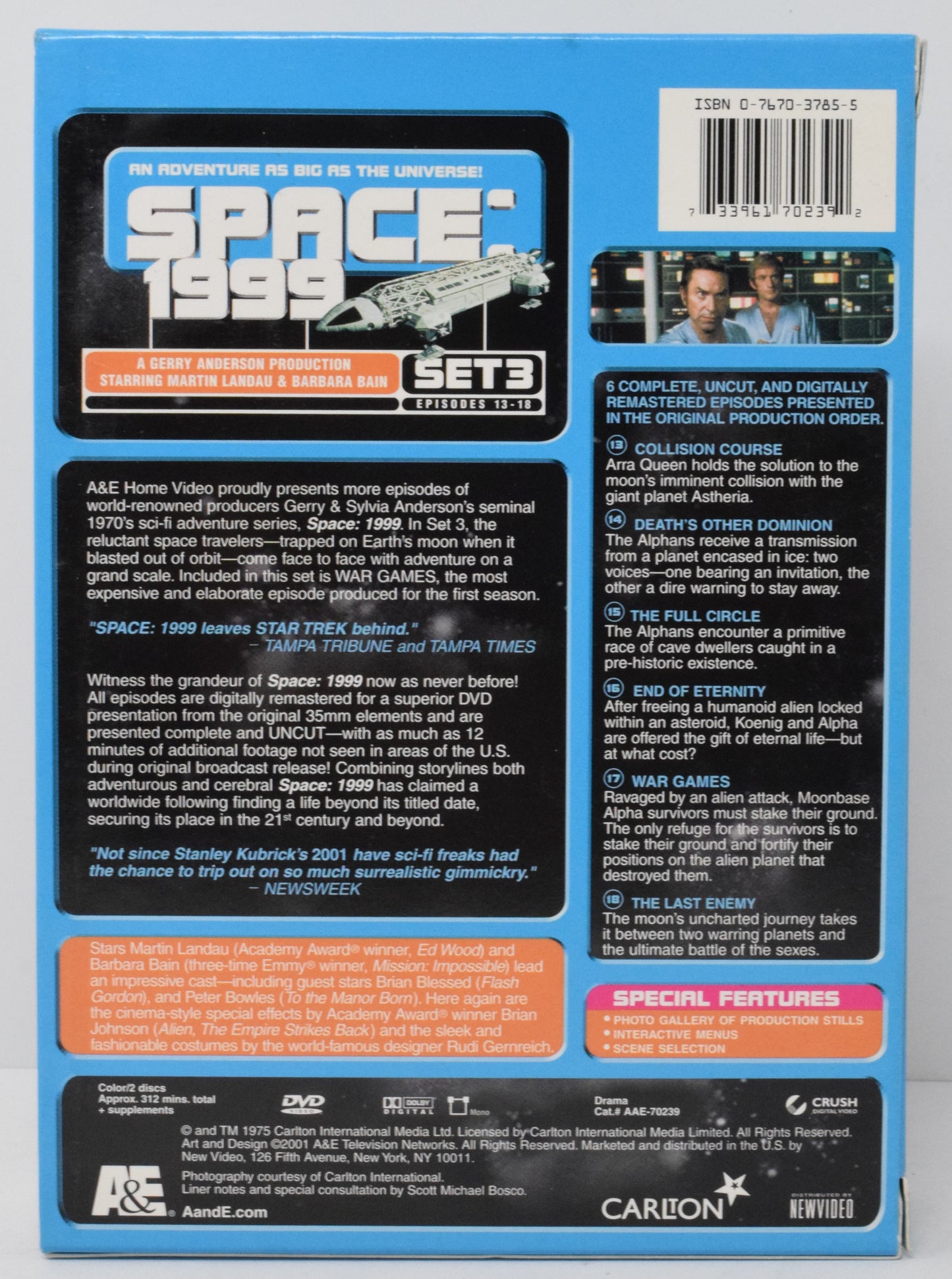 Space: 1999 Set3 DVD