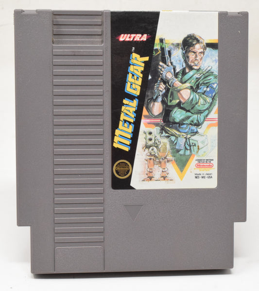 Nintendo NES Metal Gear Ultra Video Game Cartridge