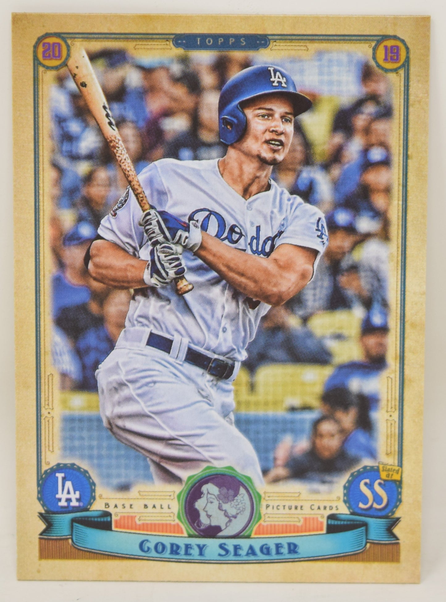 Corey Seager Topps Gypsy Queen 2019 Baseball Card 174 NM