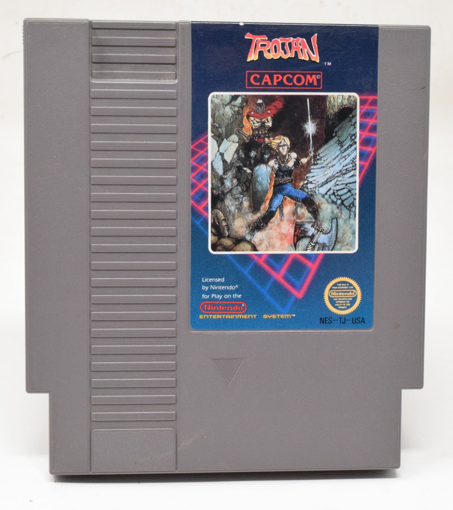 Nintendo NES Trojan Capcom Video Game Cartridge