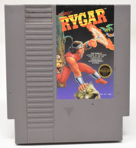 Nintendo NES Rygar Tecmo Video Game Cartridge