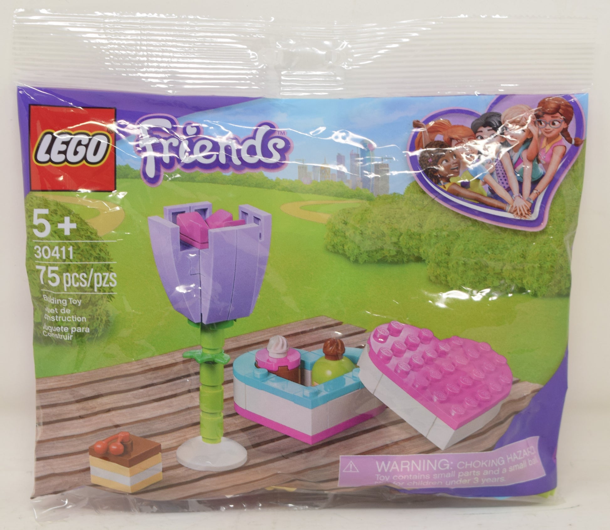 Lego Friends Tulip Flower Botanical Chocolate Box Set 30411 New