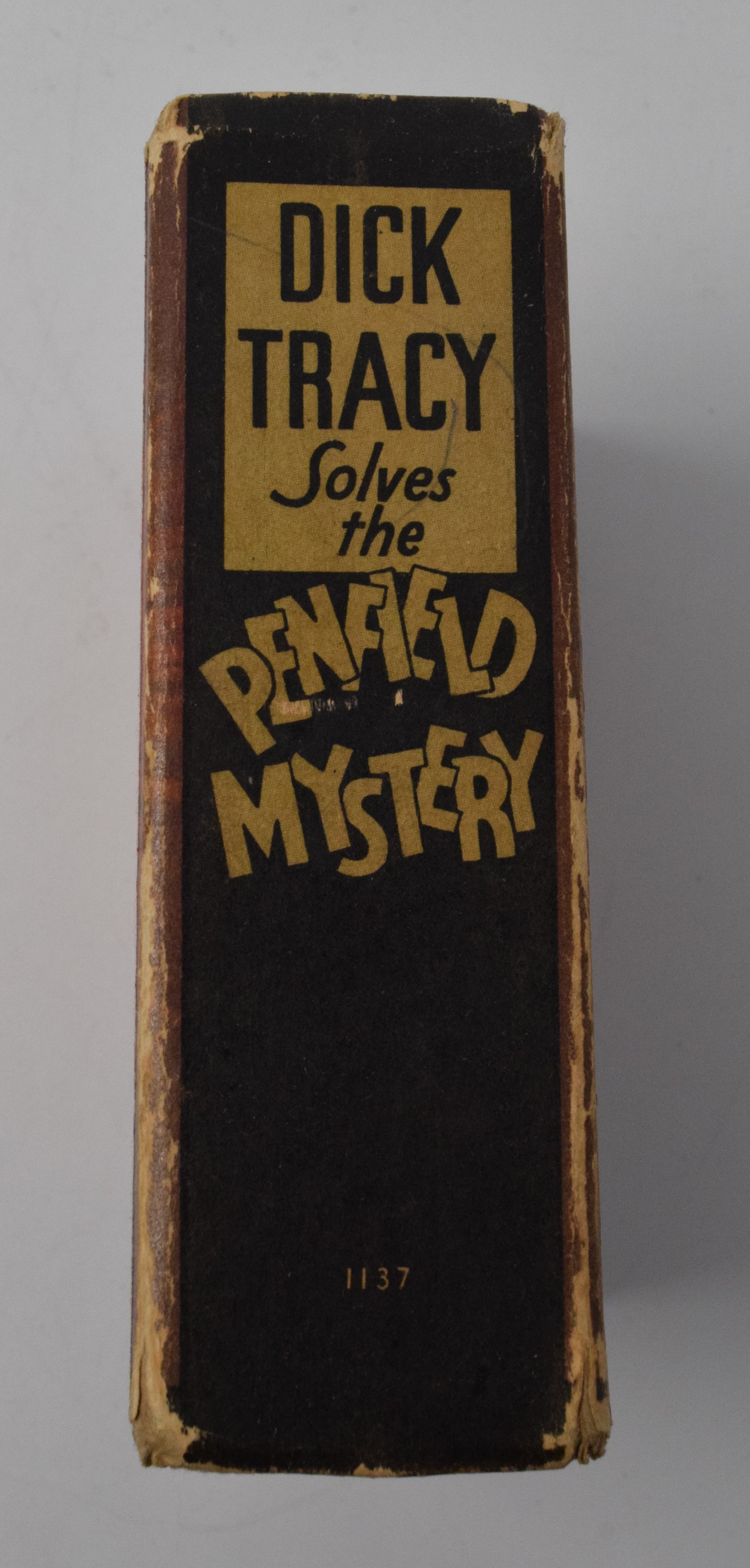 Dick Tracy Solves The Penfield Mystery 1137 Big Little Book Whitman 1933 PR - Golden Apple Comics