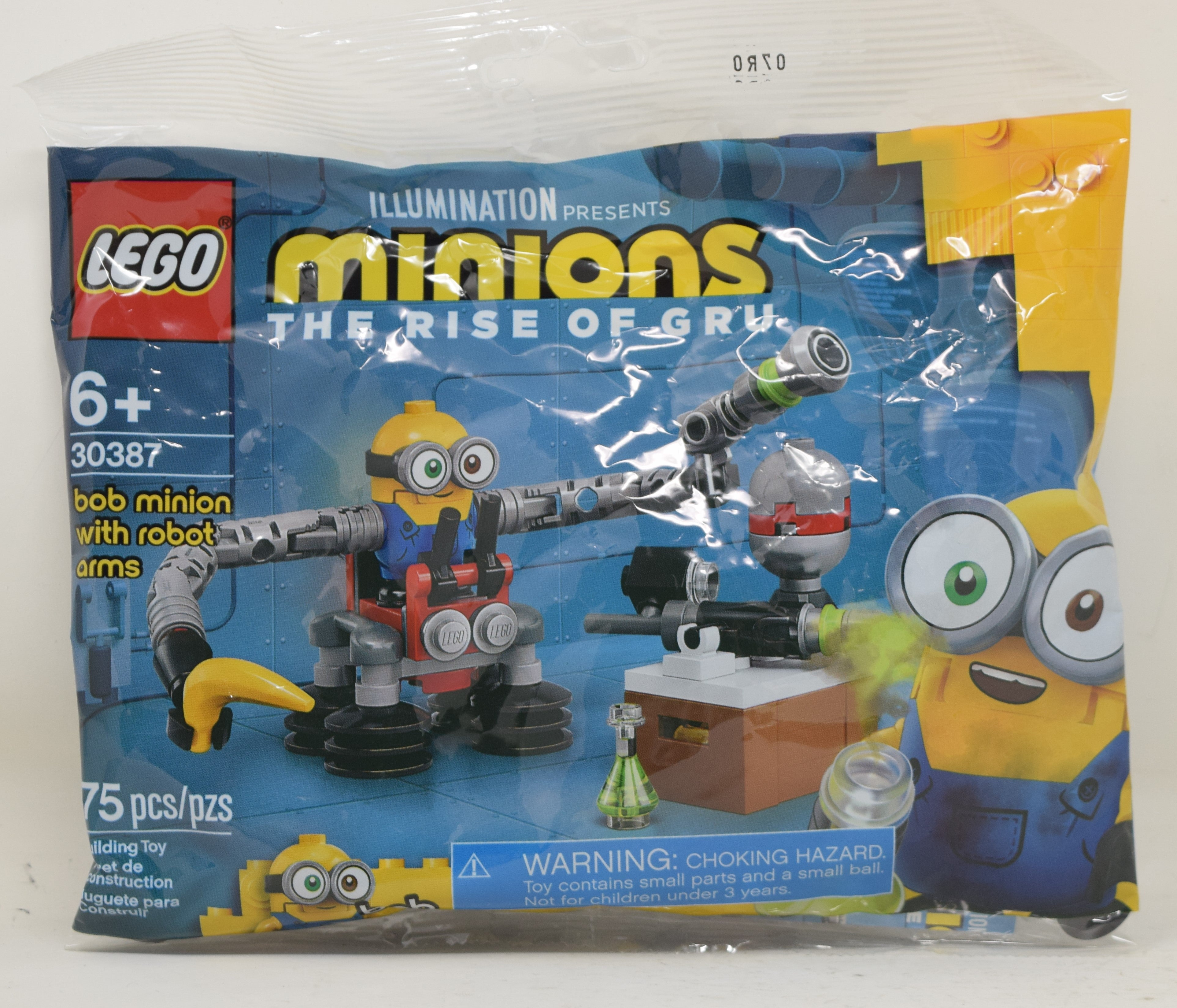 Lego Minions Rise Gru Bob Minion Robot Arms Set 30387 New | Golden ...