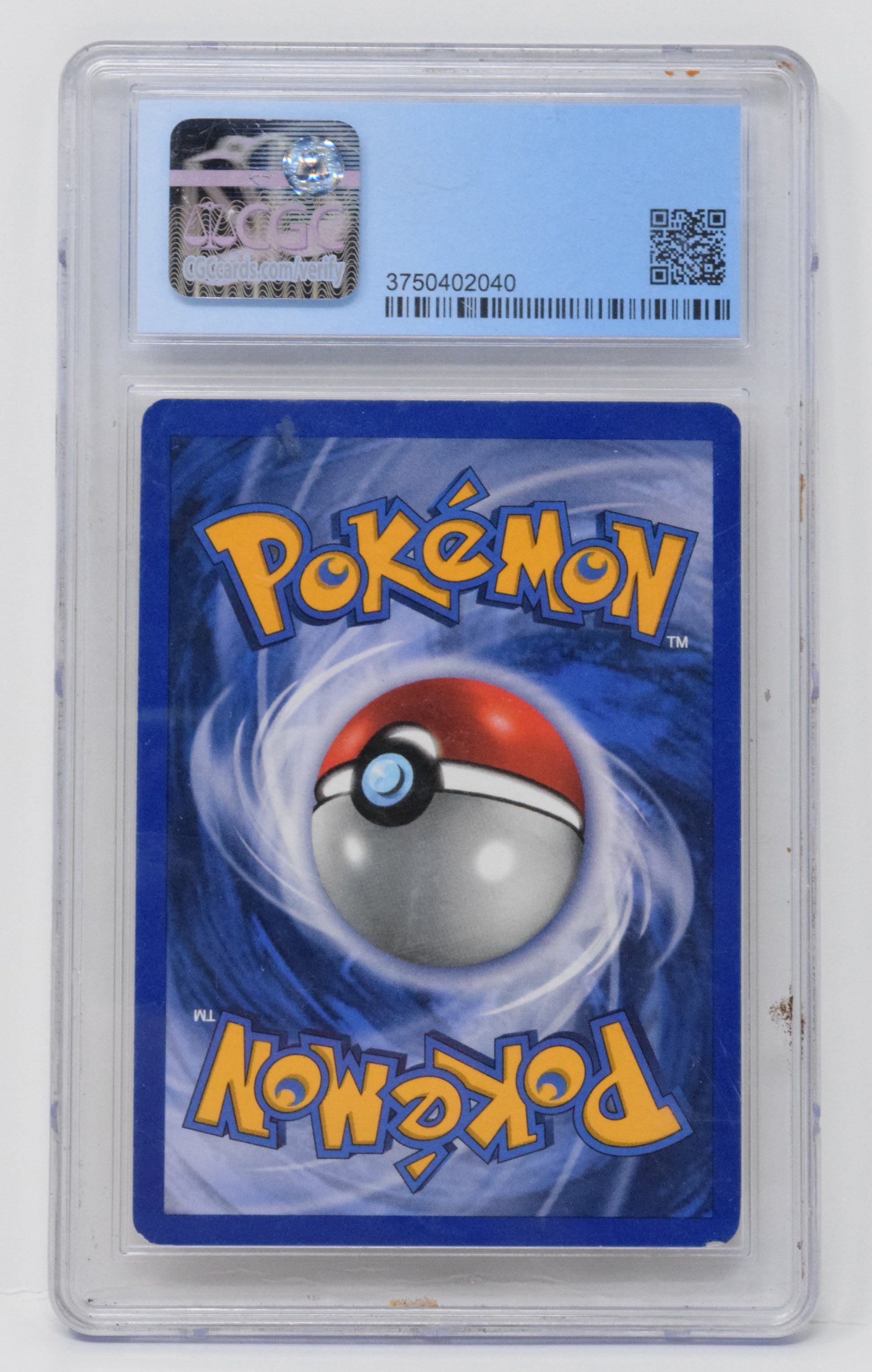 Pokemon Hitmonchan Card Base Unlimited Holo 7/102 CGC 8 - Golden Apple Comics