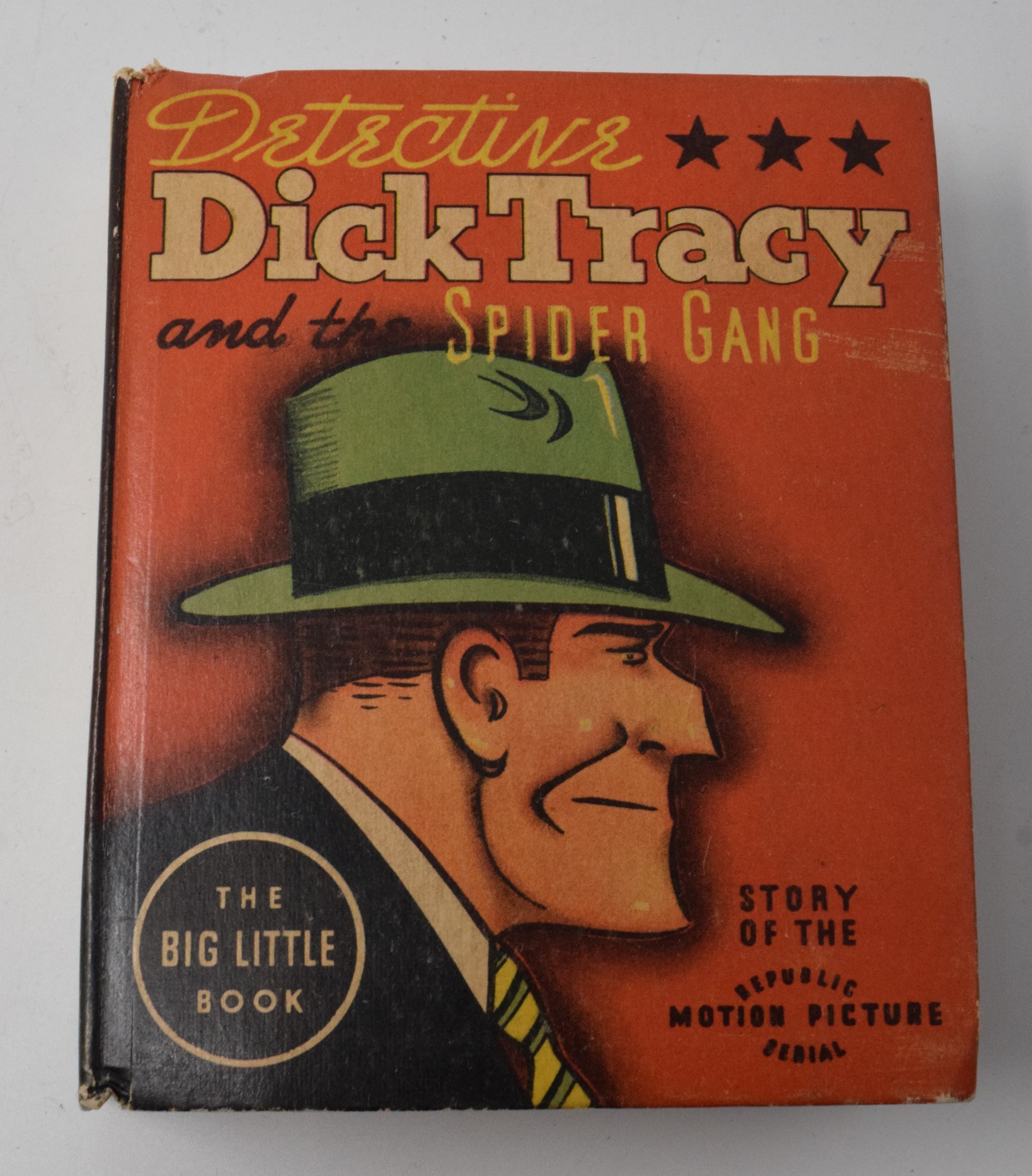 Dick Tracy And The Spider Gang 1446 Big Little Book Whitman 1937 VF - Golden Apple Comics