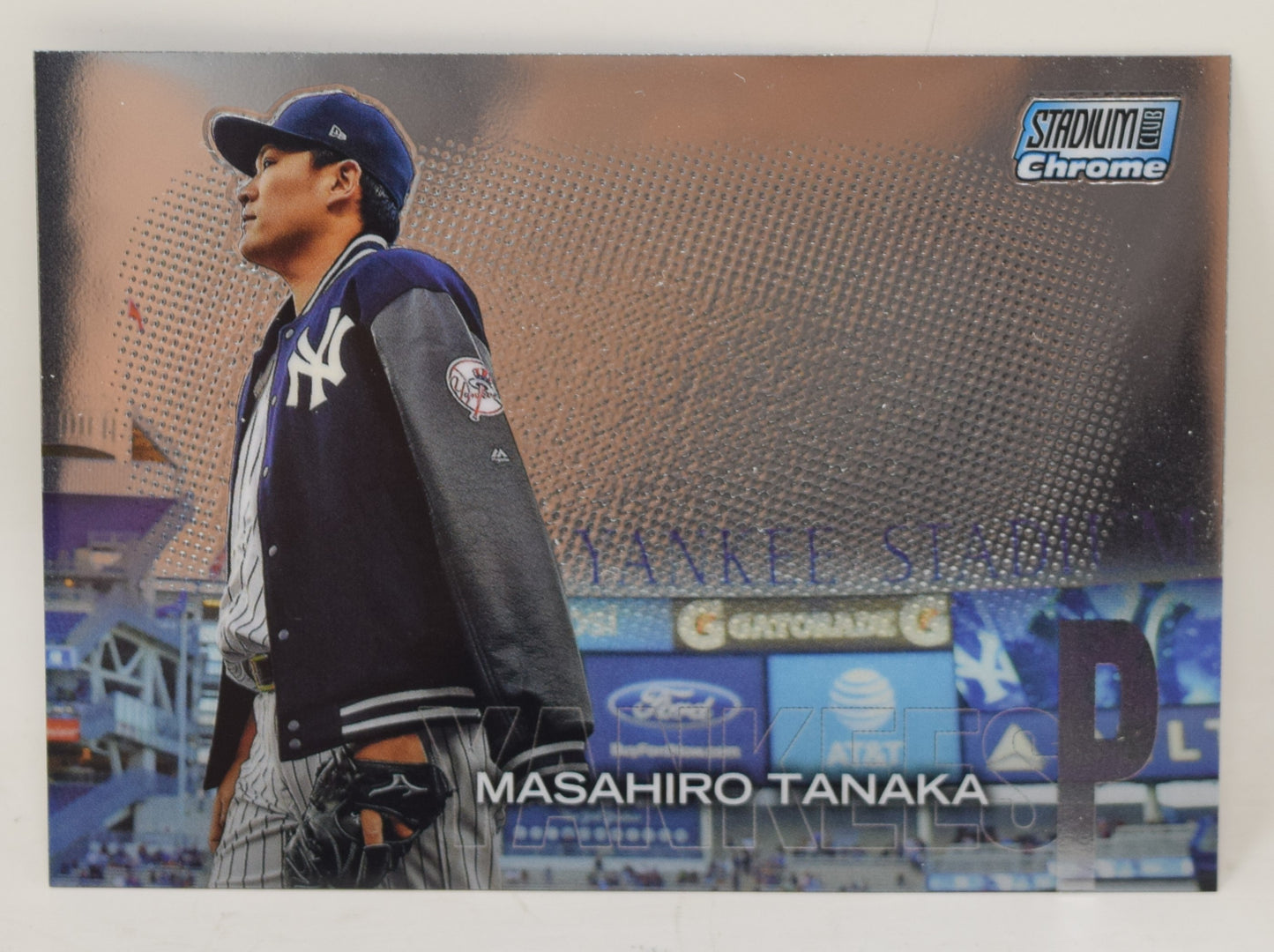 Masahiro Tanaka Topps Stadium Club Chrome 2018 Baseball Card SCC-54 NM