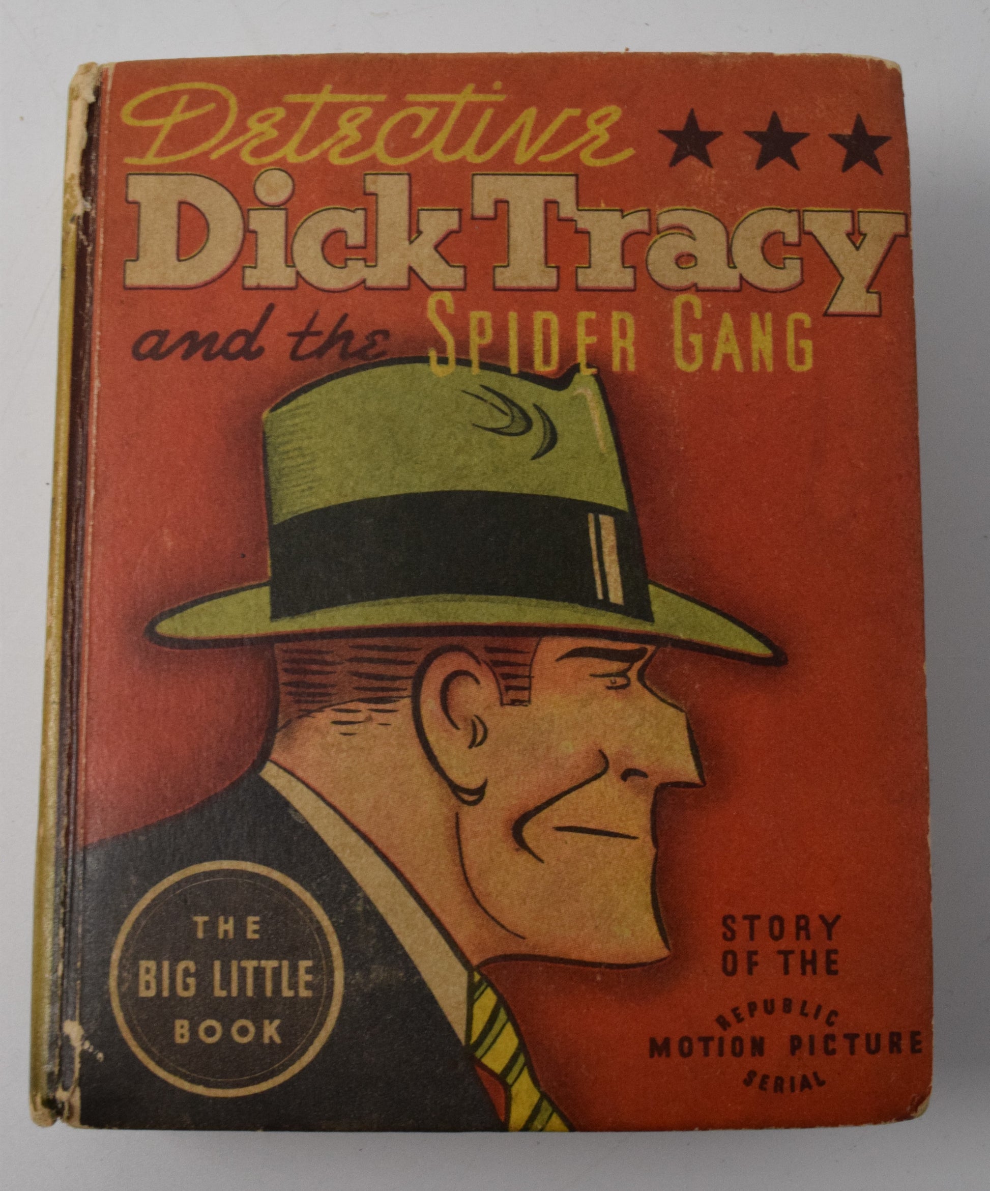 Dick Tracy And The Spider Gang 1446 Big Little Book Whitman 1937 FN - Golden Apple Comics