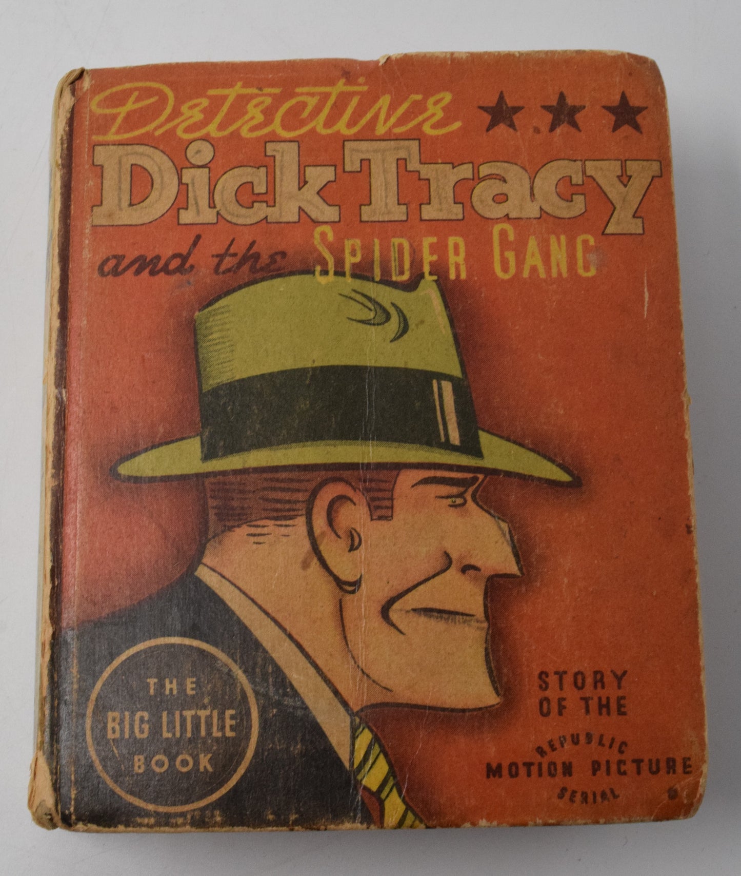 Dick Tracy And The Spider Gang 1446 Big Little Book Whitman 1937 VG - Golden Apple Comics