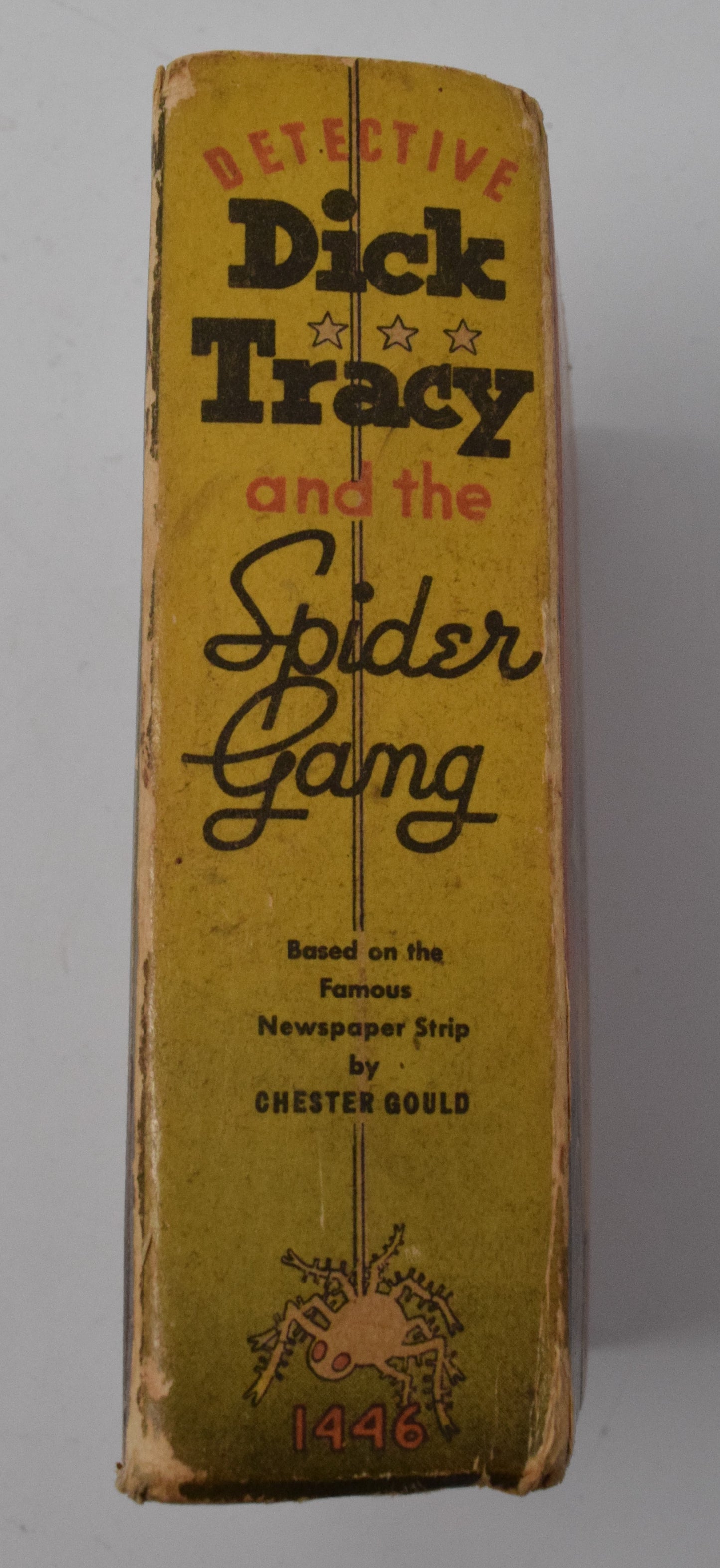 Dick Tracy And The Spider Gang 1446 Big Little Book Whitman 1937 VG - Golden Apple Comics