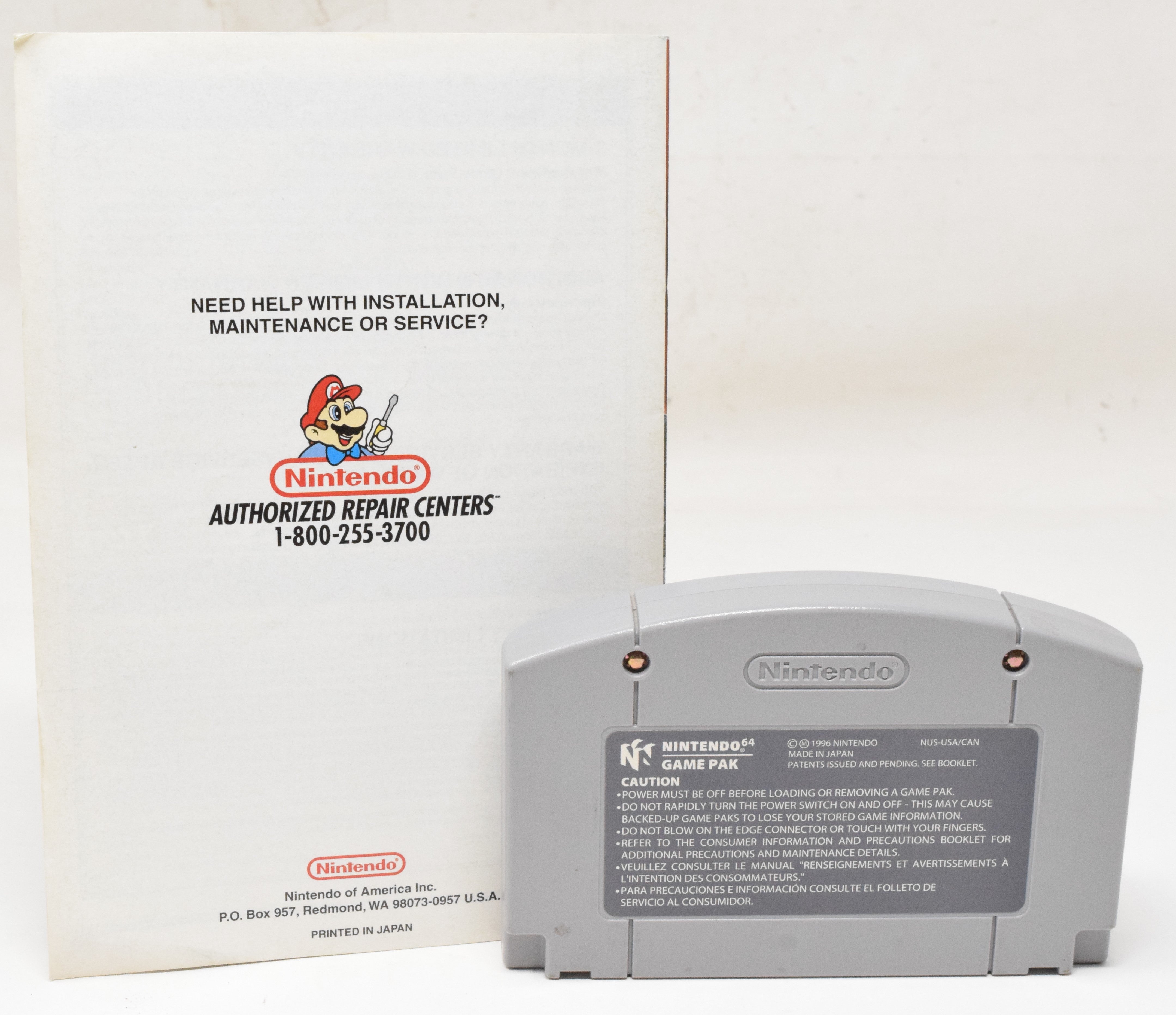 Super Mario 64 for Nintendo 64 game discount cartridge