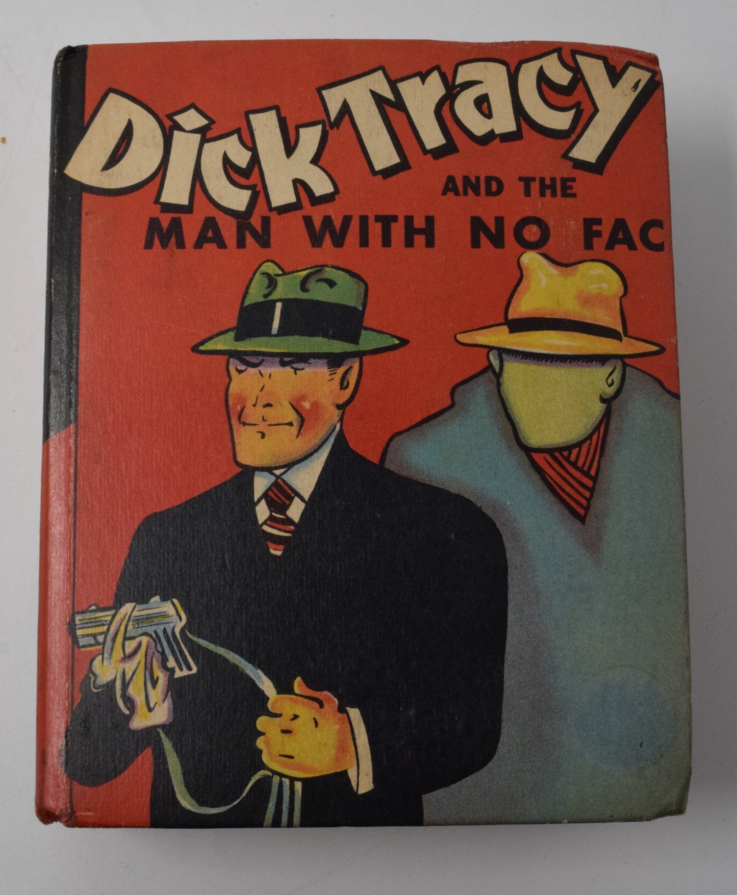 Dick Tracy And The Man With No Face 1491 Big Little Book Whitman 1938 FN VF - Golden Apple Comics