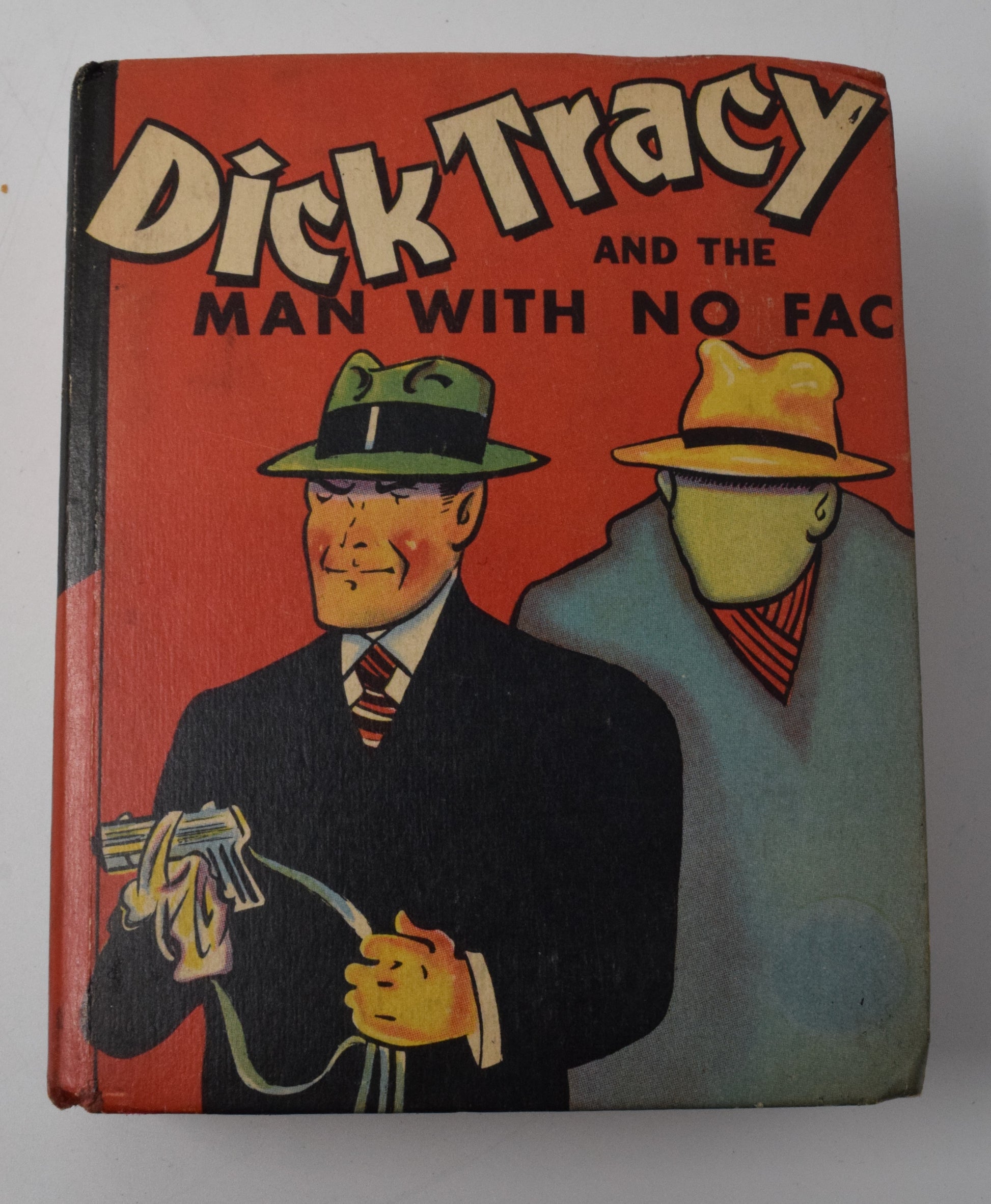 Dick Tracy And The Man With No Face 1491 Big Little Book Whitman 1938 FN VF - Golden Apple Comics