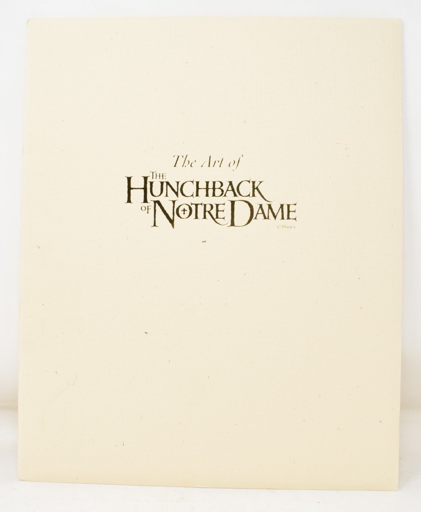 Art Of Hunchback Of Notre Dame HC Slipcase Sericel Disney Signed 4x