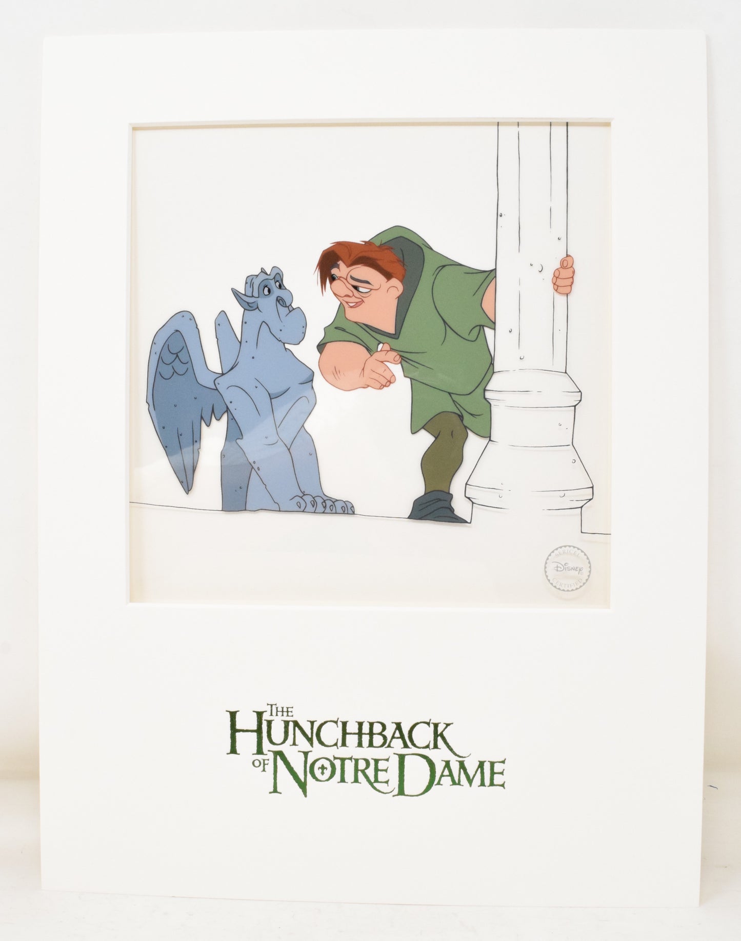 Art Of Hunchback Of Notre Dame HC Slipcase Sericel Disney Signed 4x