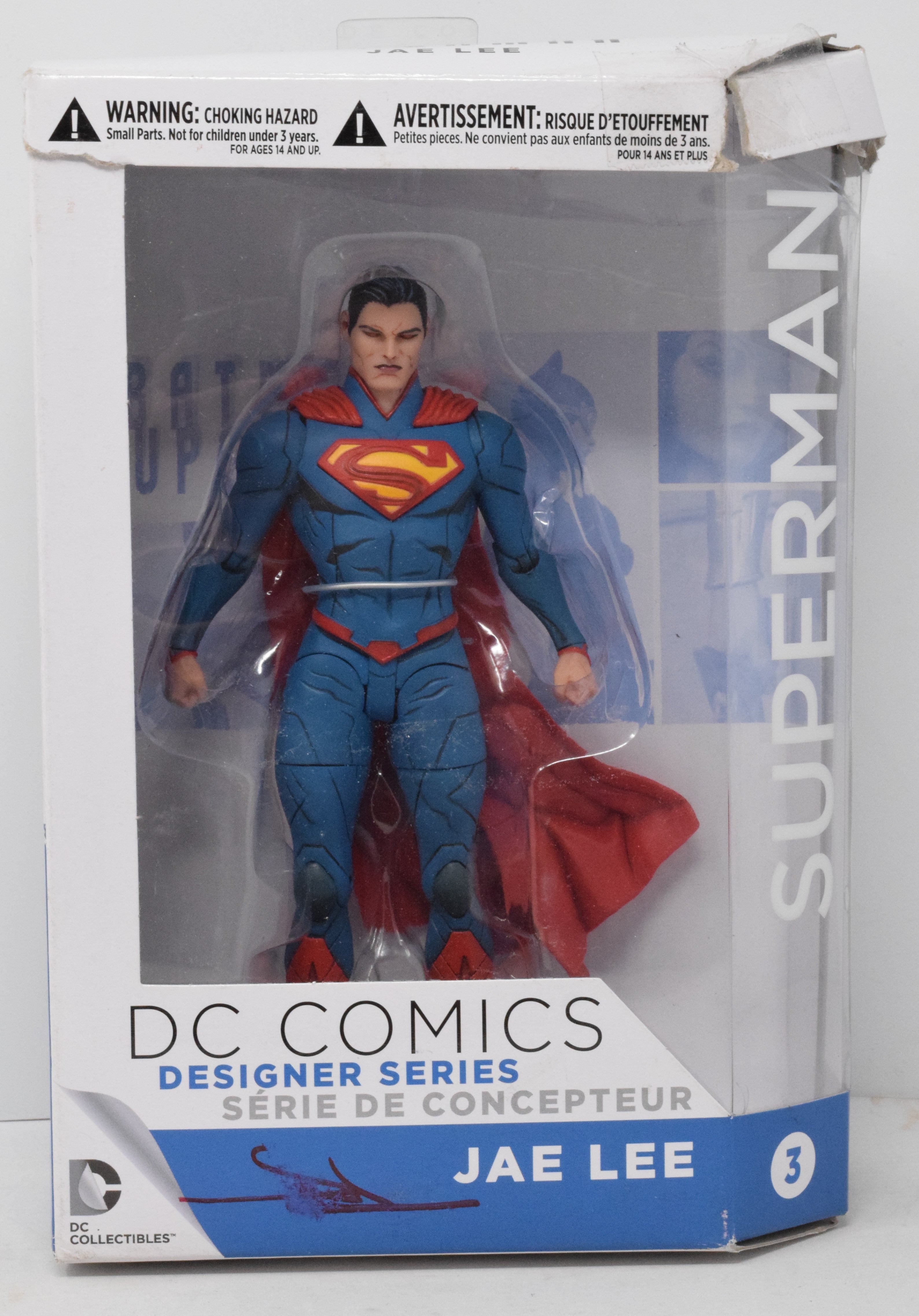 Superman DC Comics Designer Series Action Figure Jae Lee New
