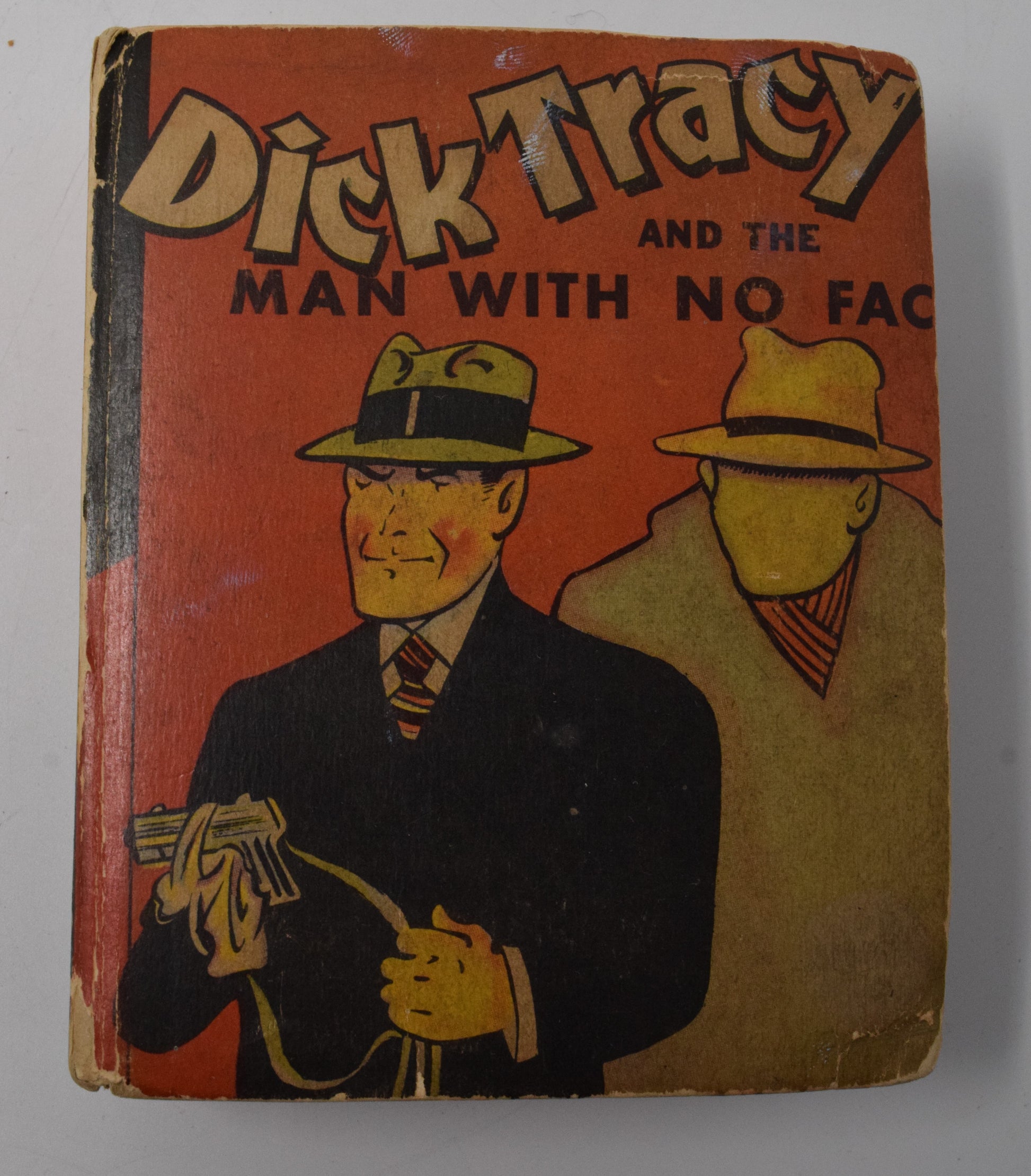 Dick Tracy And The Man With No Face 1491 Big Little Book Whitman 1938 VG - Golden Apple Comics