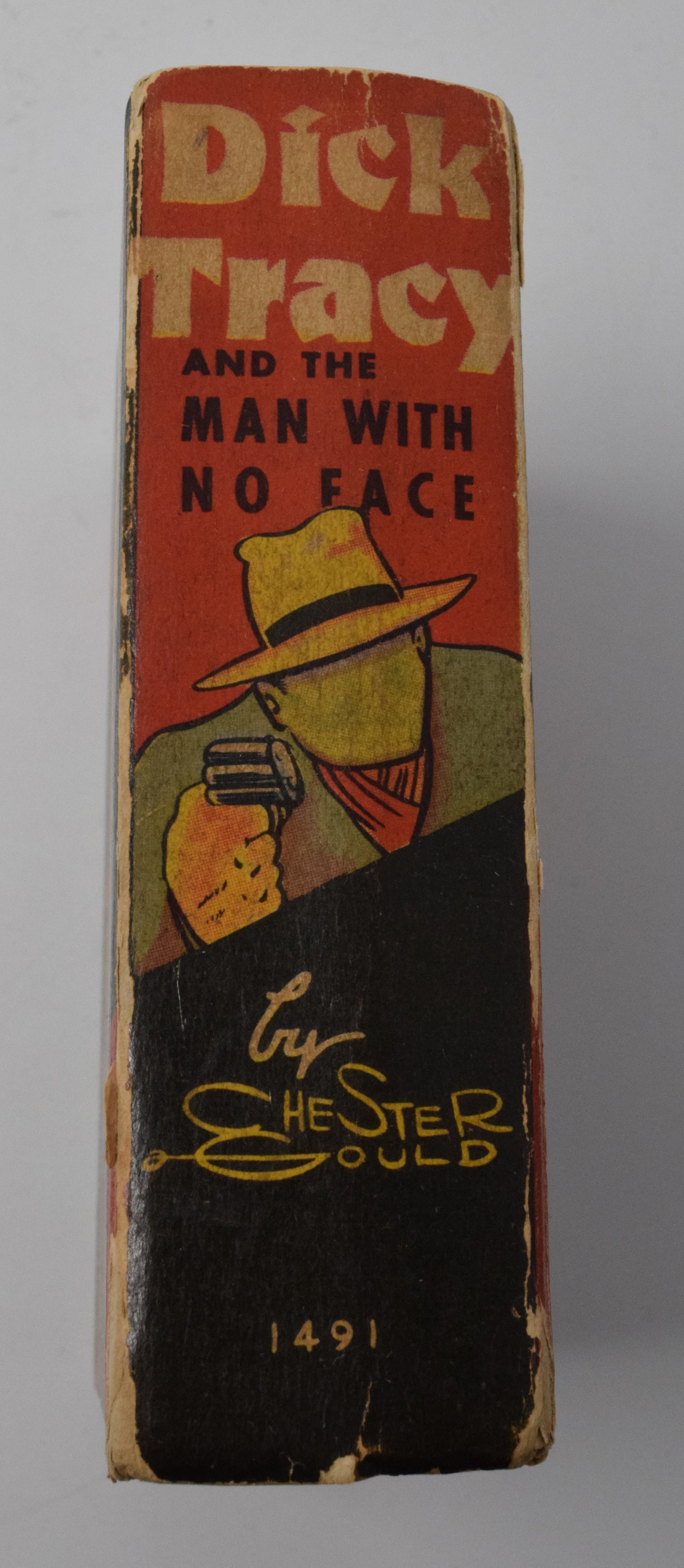 Dick Tracy And The Man With No Face 1491 Big Little Book Whitman 1938 VG - Golden Apple Comics