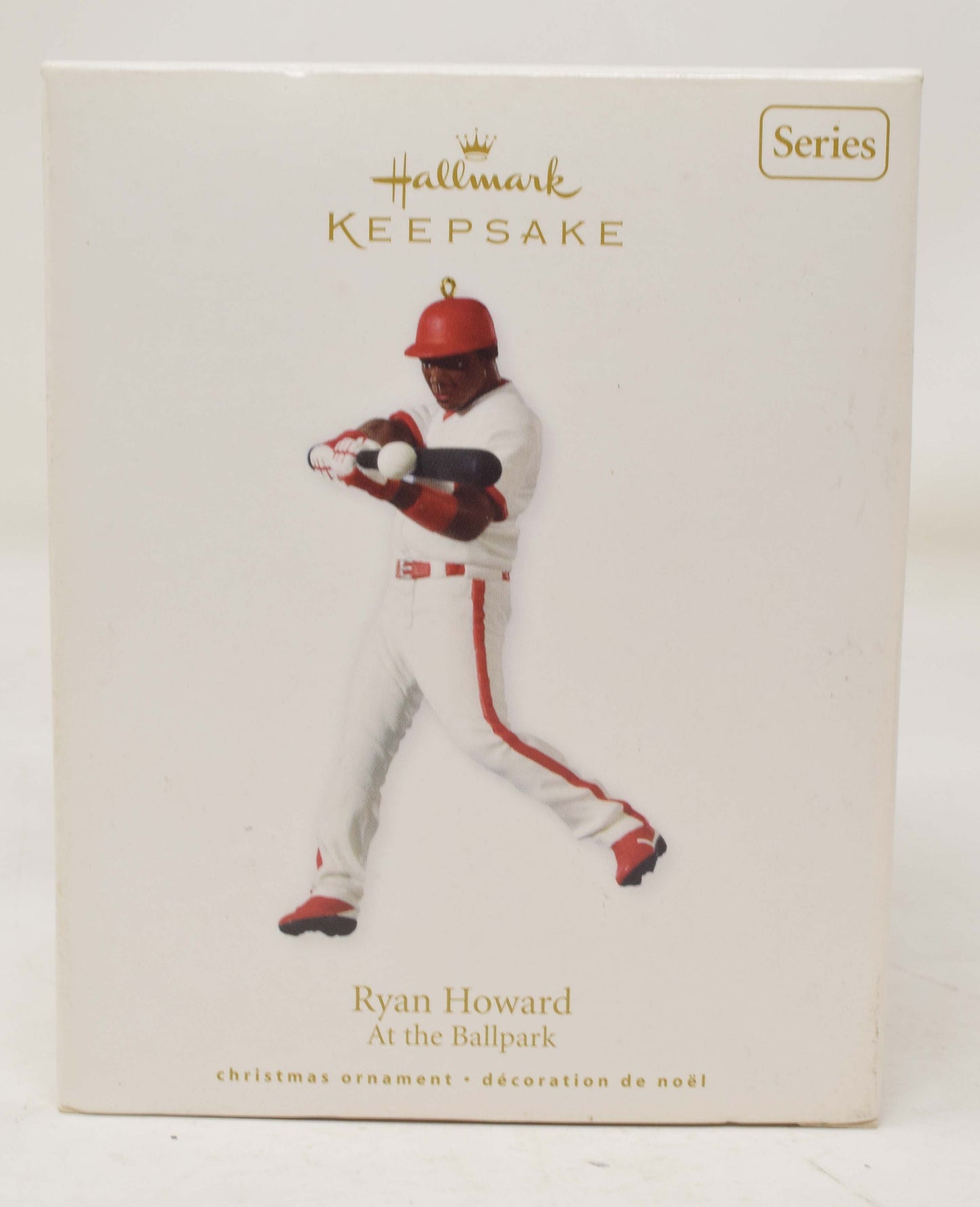 Hallmark Keepsake Ornament Ryan Howard Baseball At The Ballpark Christmas Tree 2010 NIB