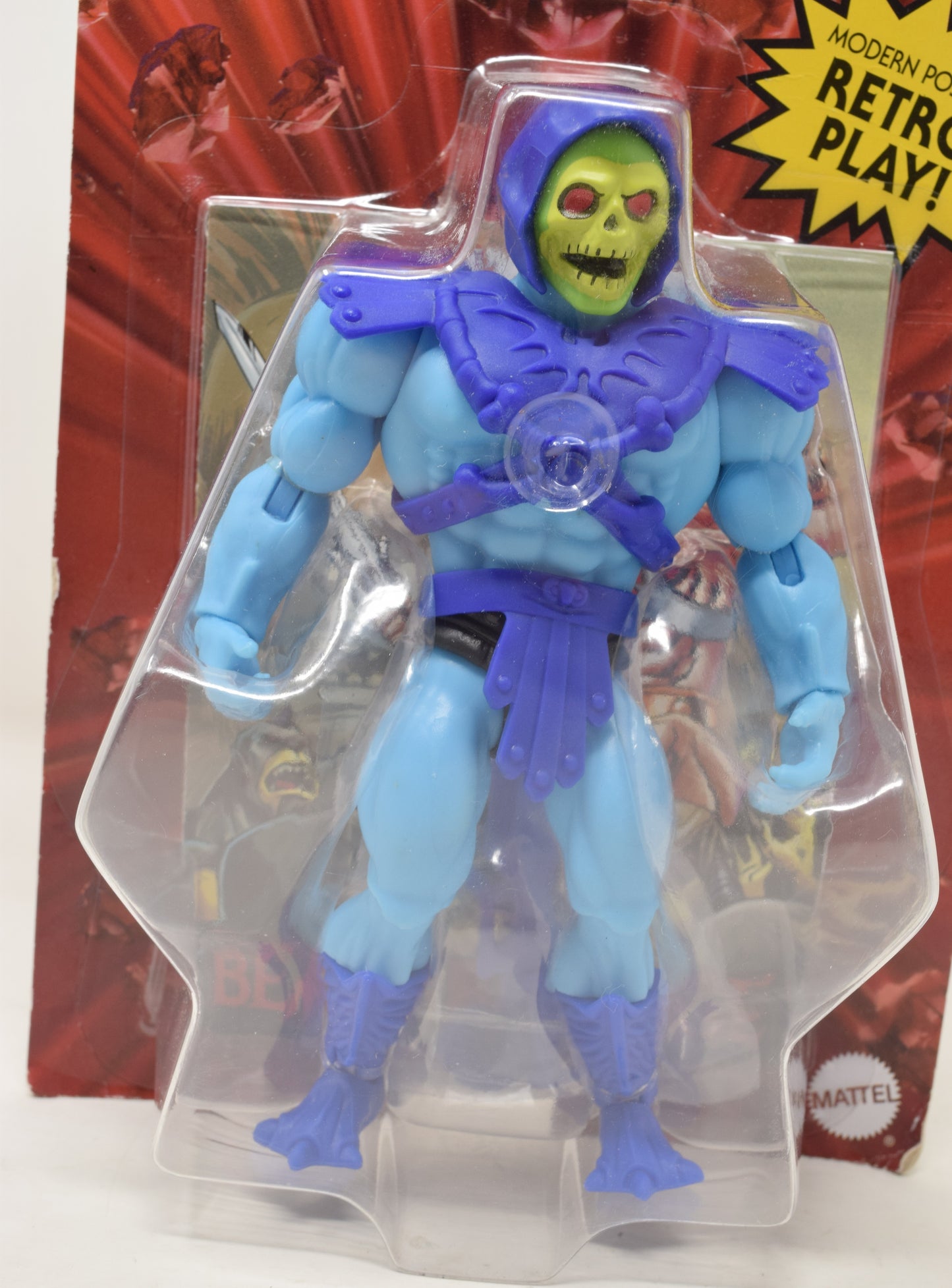 Masters of the Universe Skeltor 6" Figure Retro Play He-Man Mattel MOC New