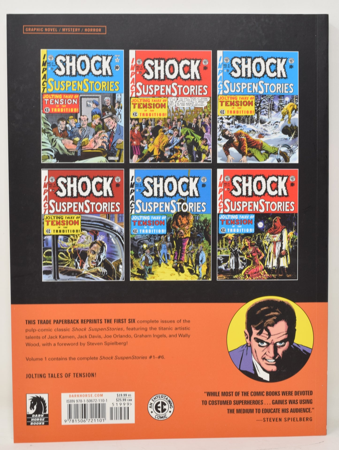 EC Archives Shock Suspenstories 1 TPB Dark Horse 2022 NM 1 2 3 4 5 6