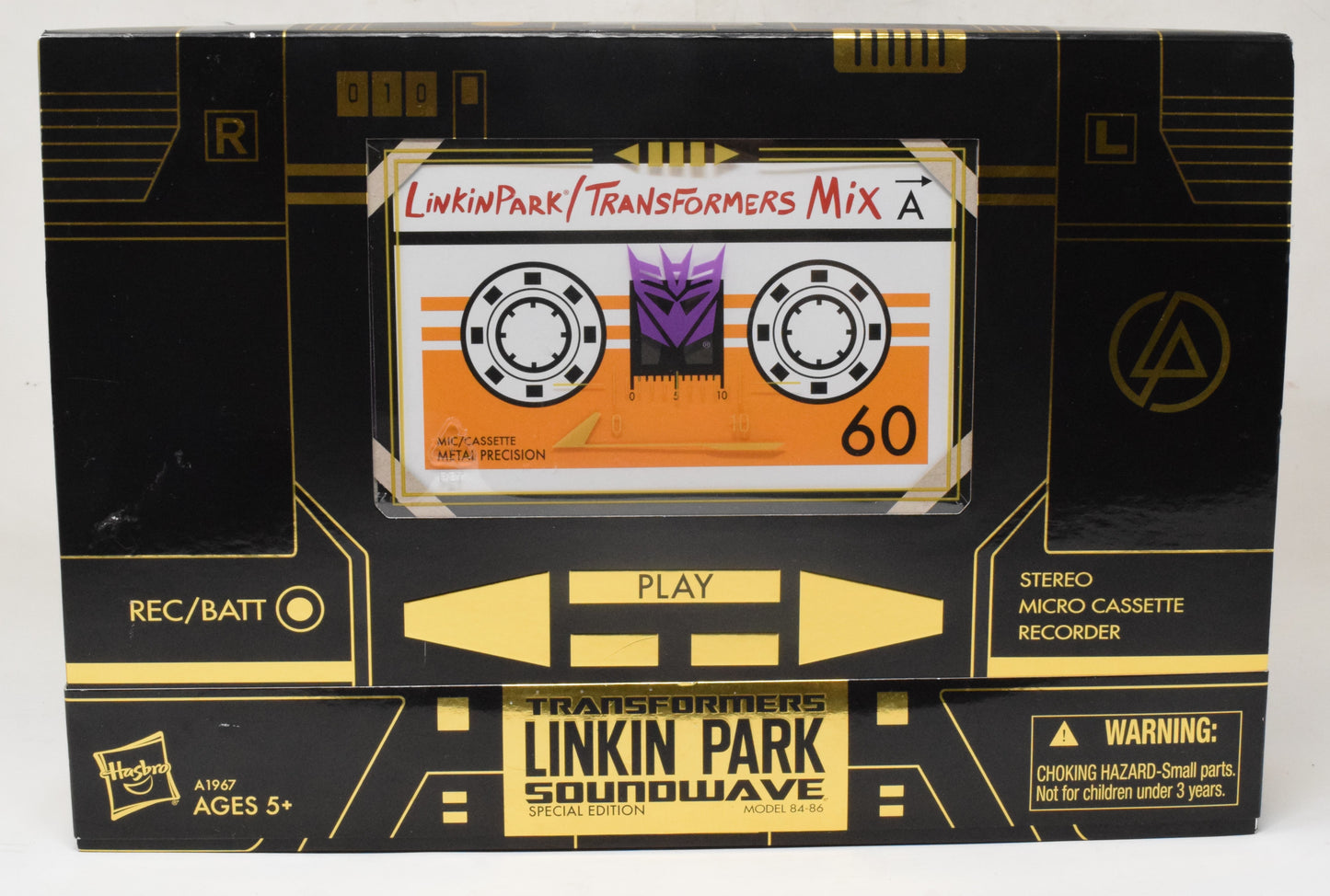 Transformers Linkin Park Soundwave Action Figure Hasbro New