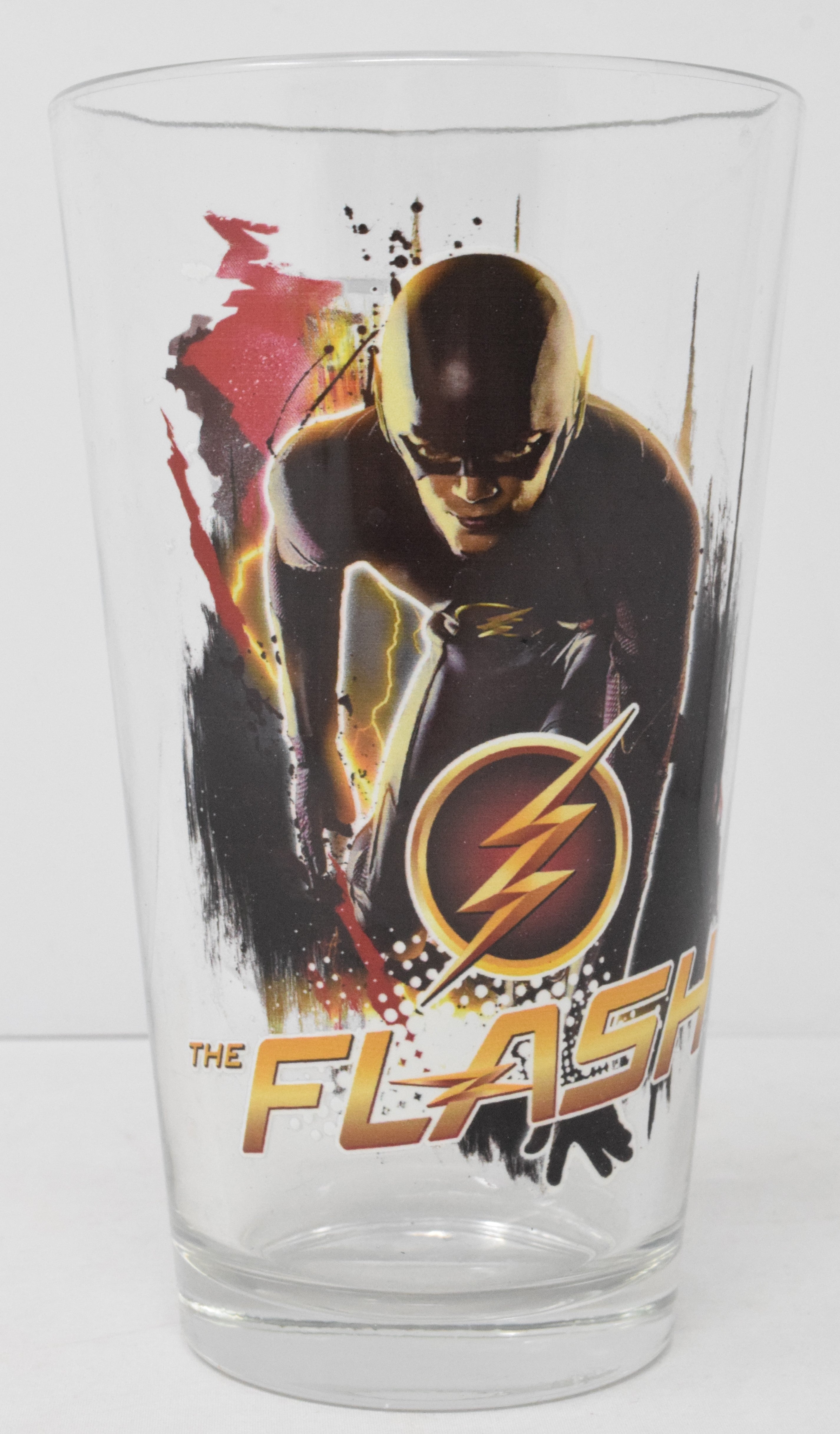 DC The Flash Glass Cup Convention Exclusive New