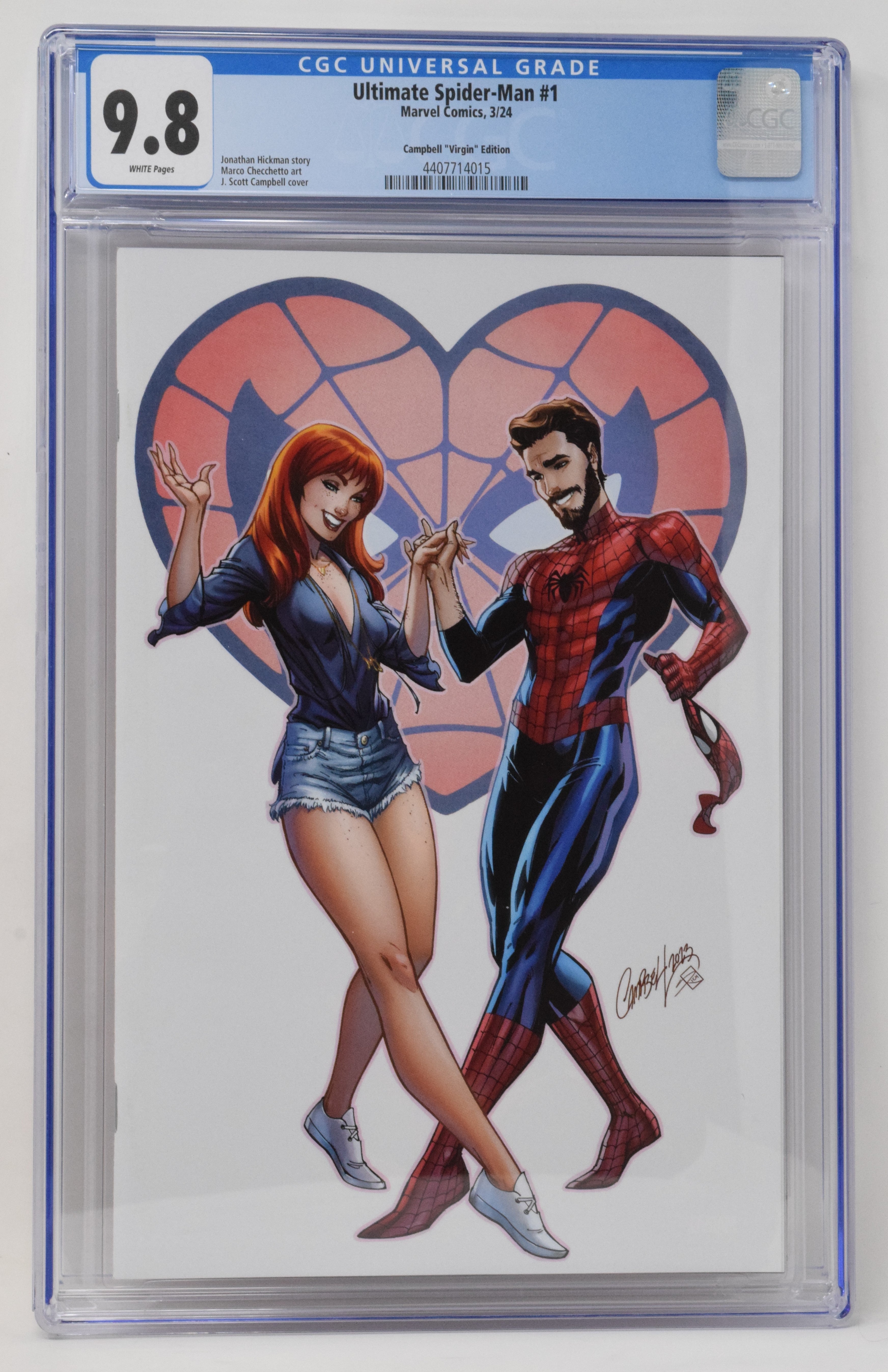 Ultimate spiderman purchases #1 cgc 9.4