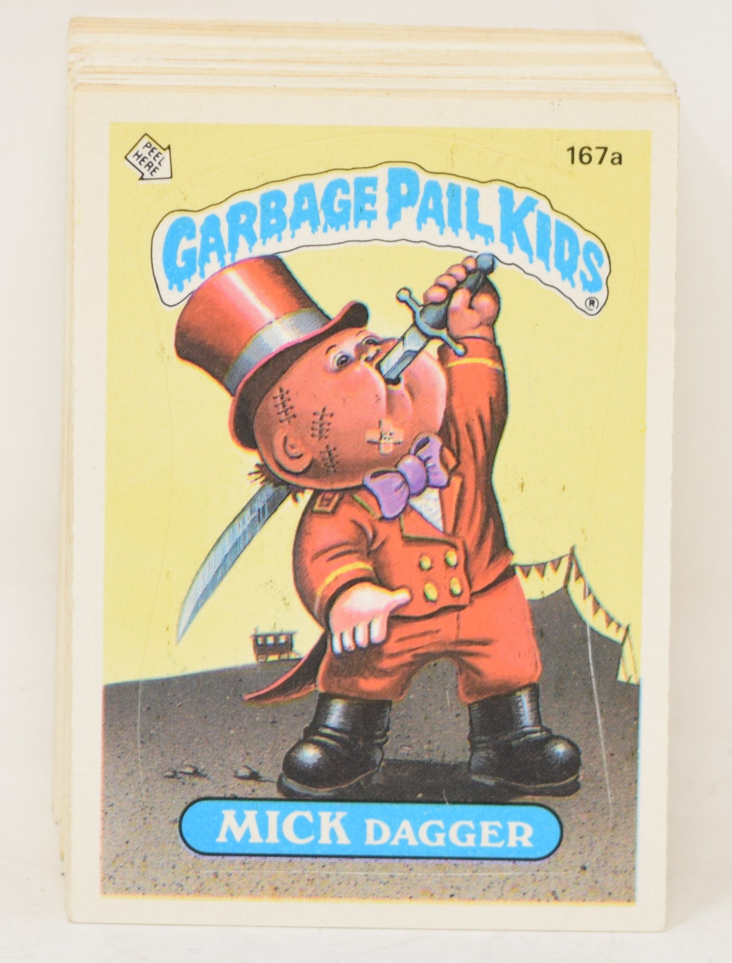 Garbage Pail Kids Cards Series 5 5th Topps 1986 Set 167  A B - 206 A B