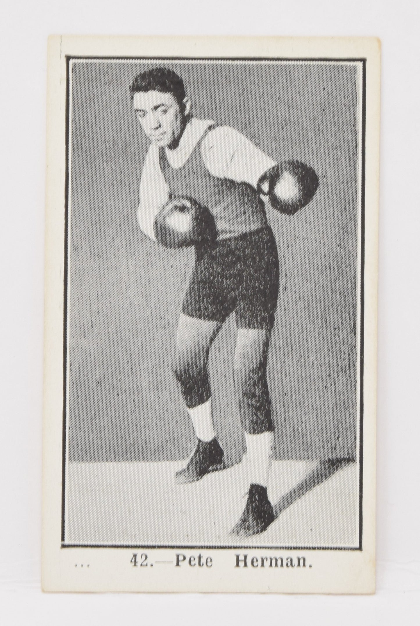 Pete Herman #42 Empress Burstein Isaacs Famous Prize Fighters Boxing Boxer Card 1923