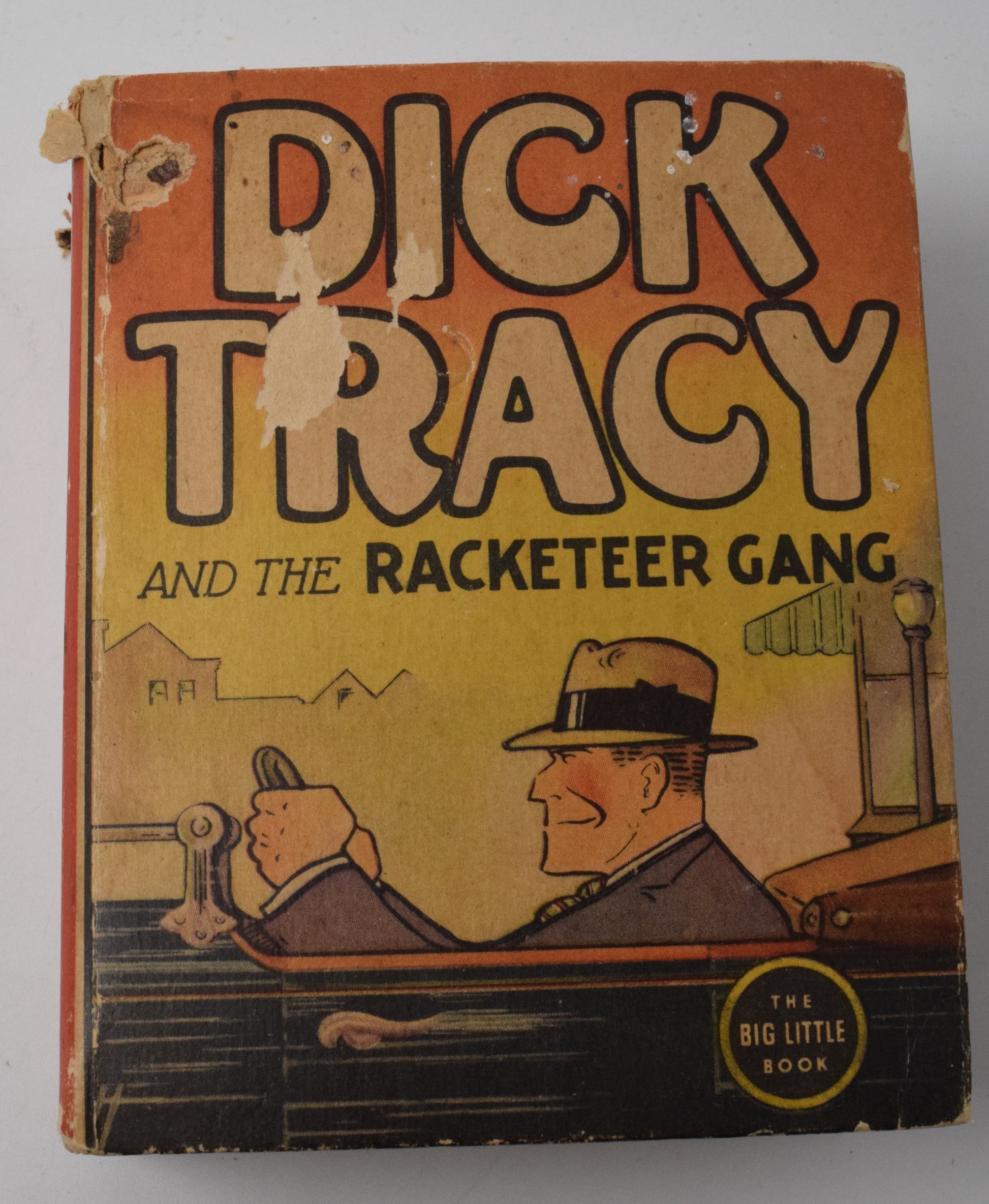 Dick Tracy And The Racketeer Gang 1112 Big Little Book Whitman 1936 GD - Golden Apple Comics